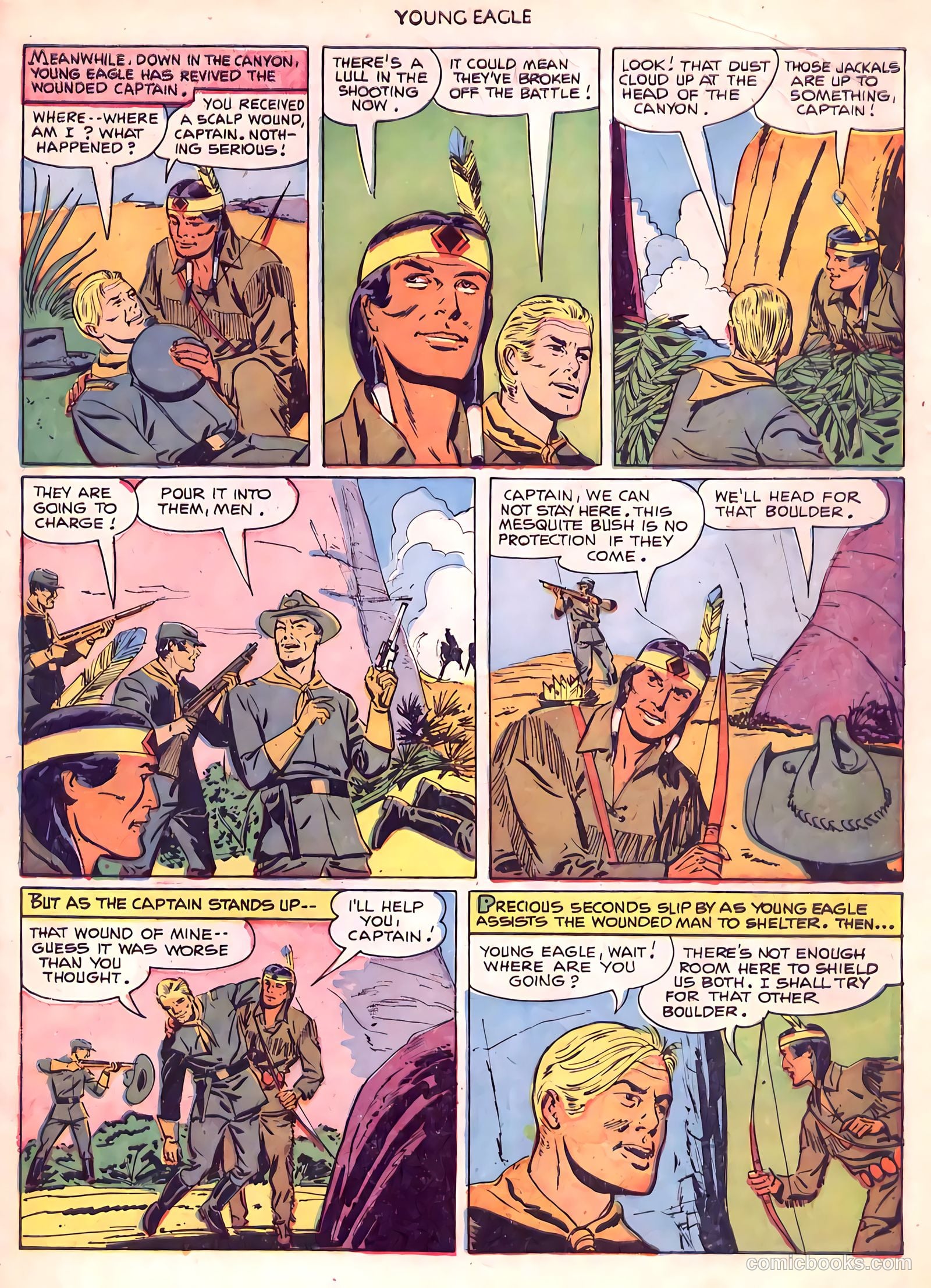 Young Eagle #6 — page 21 of 36