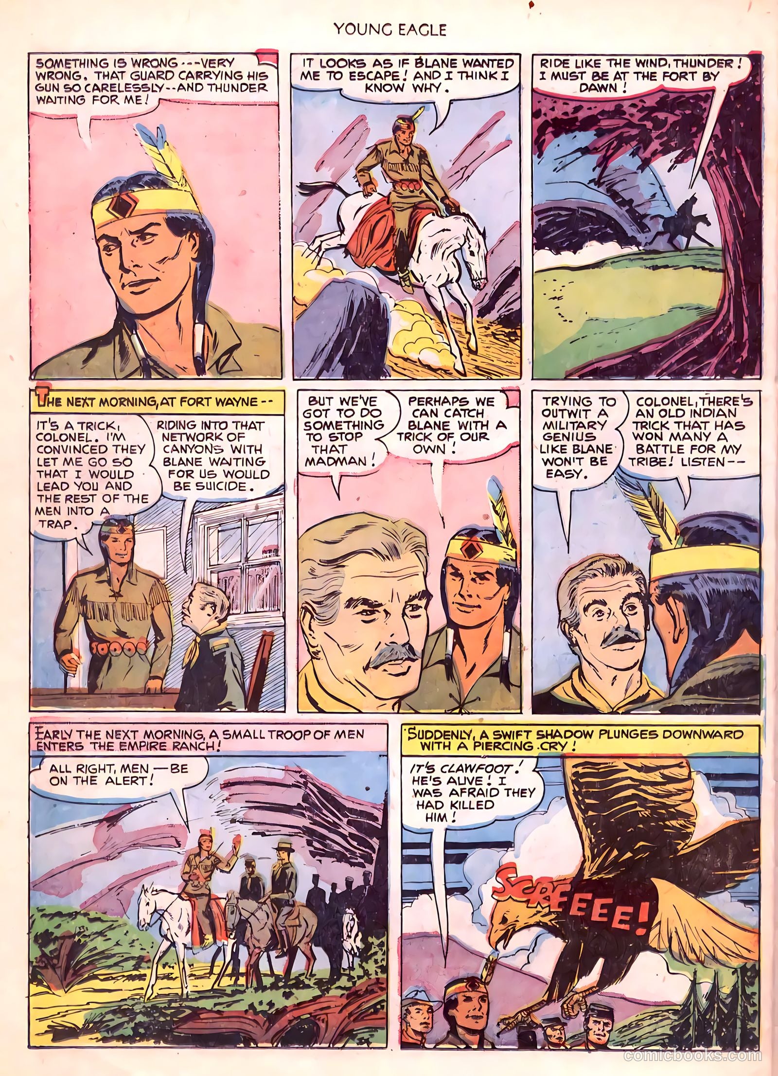 Young Eagle #6 — page 32 of 36