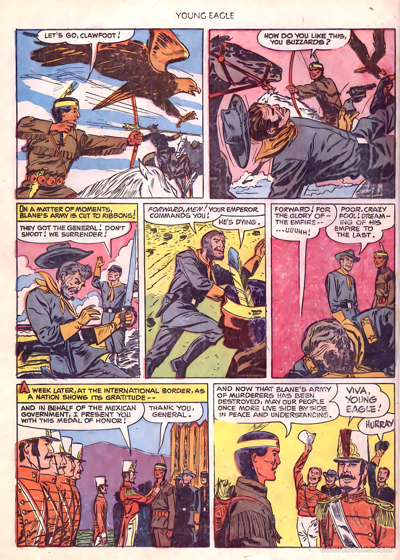 Young Eagle #6 — page 34 of 36