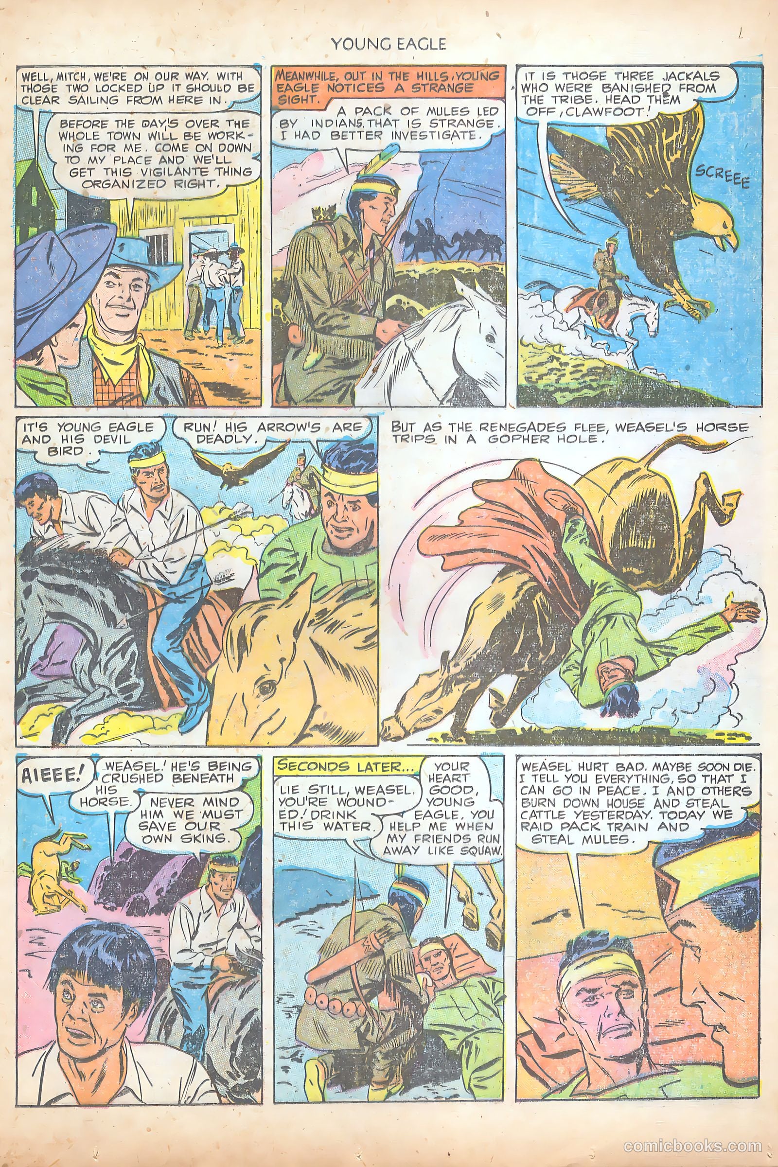 Young Eagle #7 — page 9 of 36