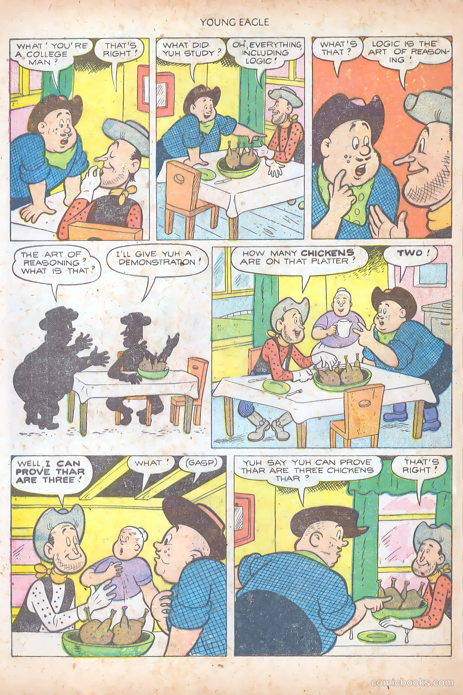 Young Eagle #7 — page 22 of 36