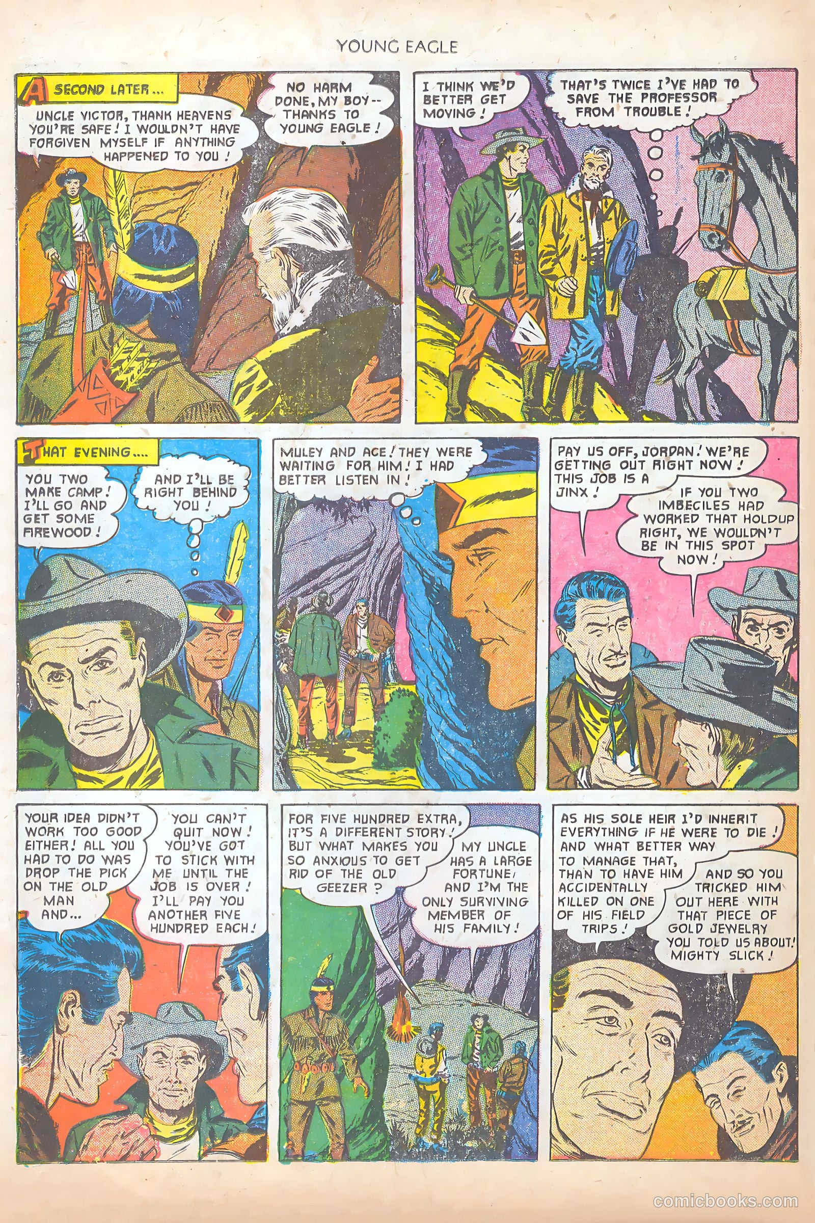 Young Eagle #7 — page 32 of 36