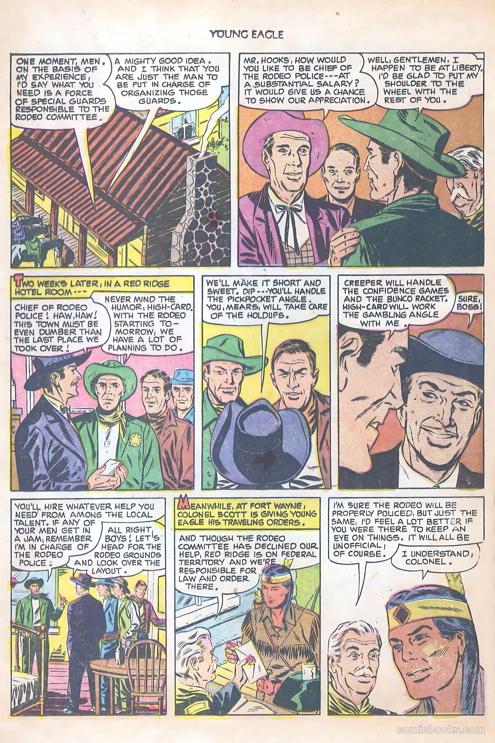 Young Eagle #8 — page 4 of 37
