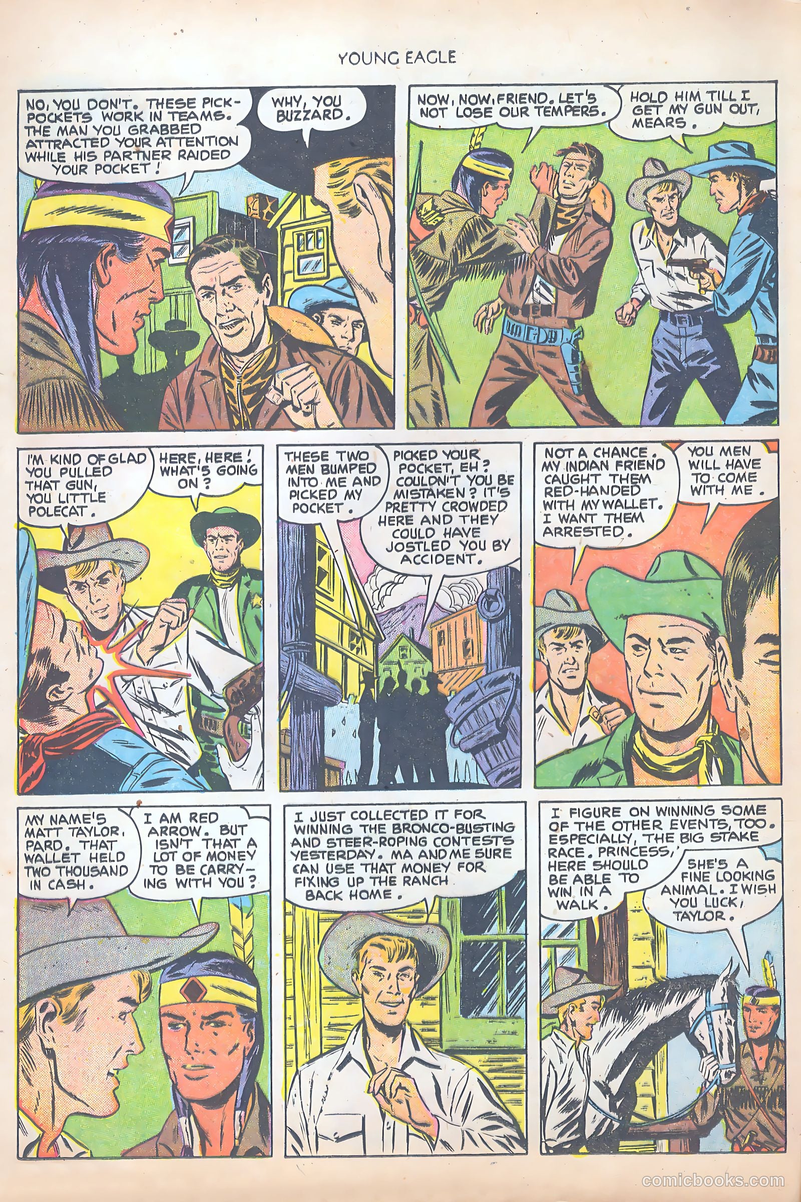 Young Eagle #8 — page 6 of 37