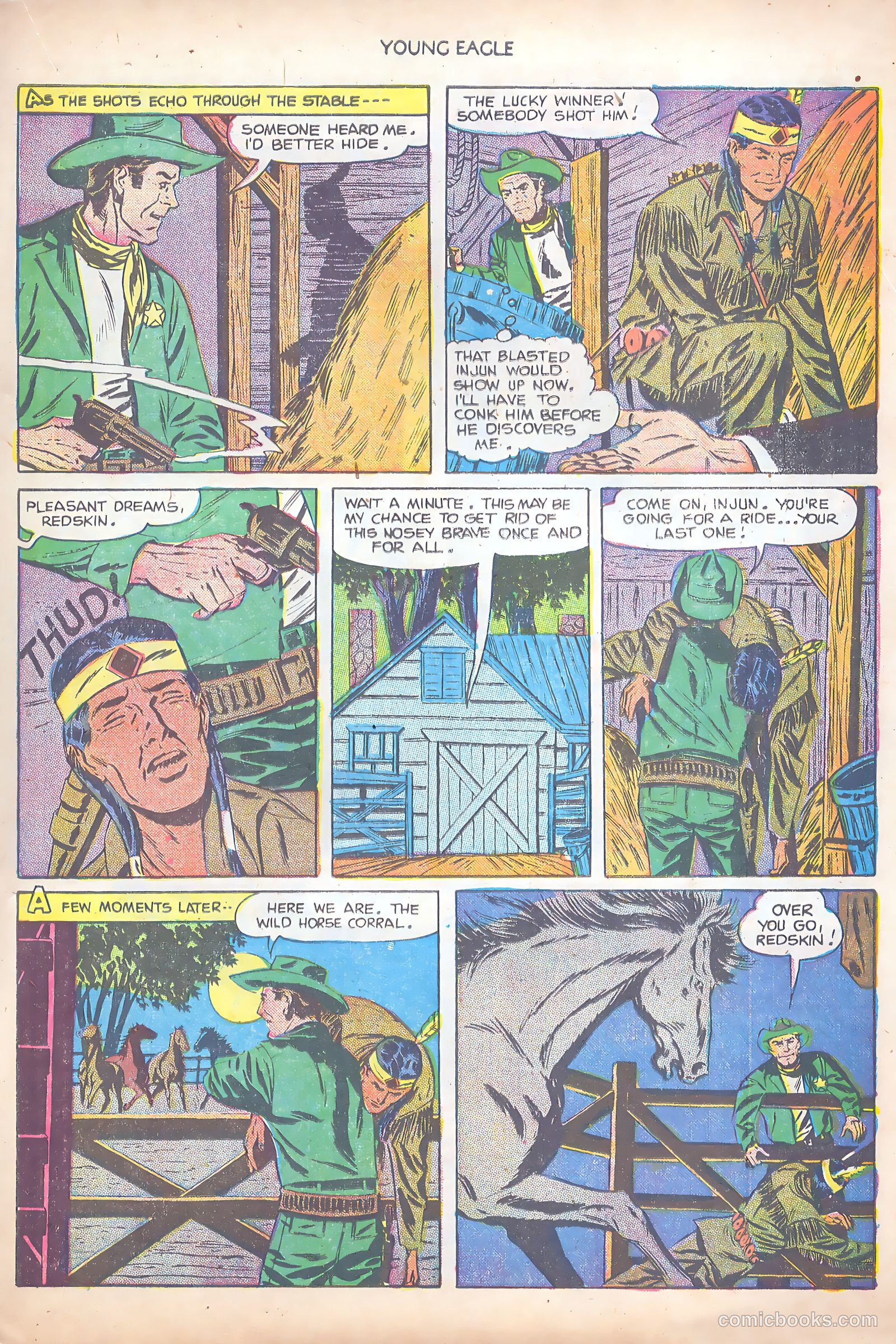Young Eagle #8 — page 21 of 37
