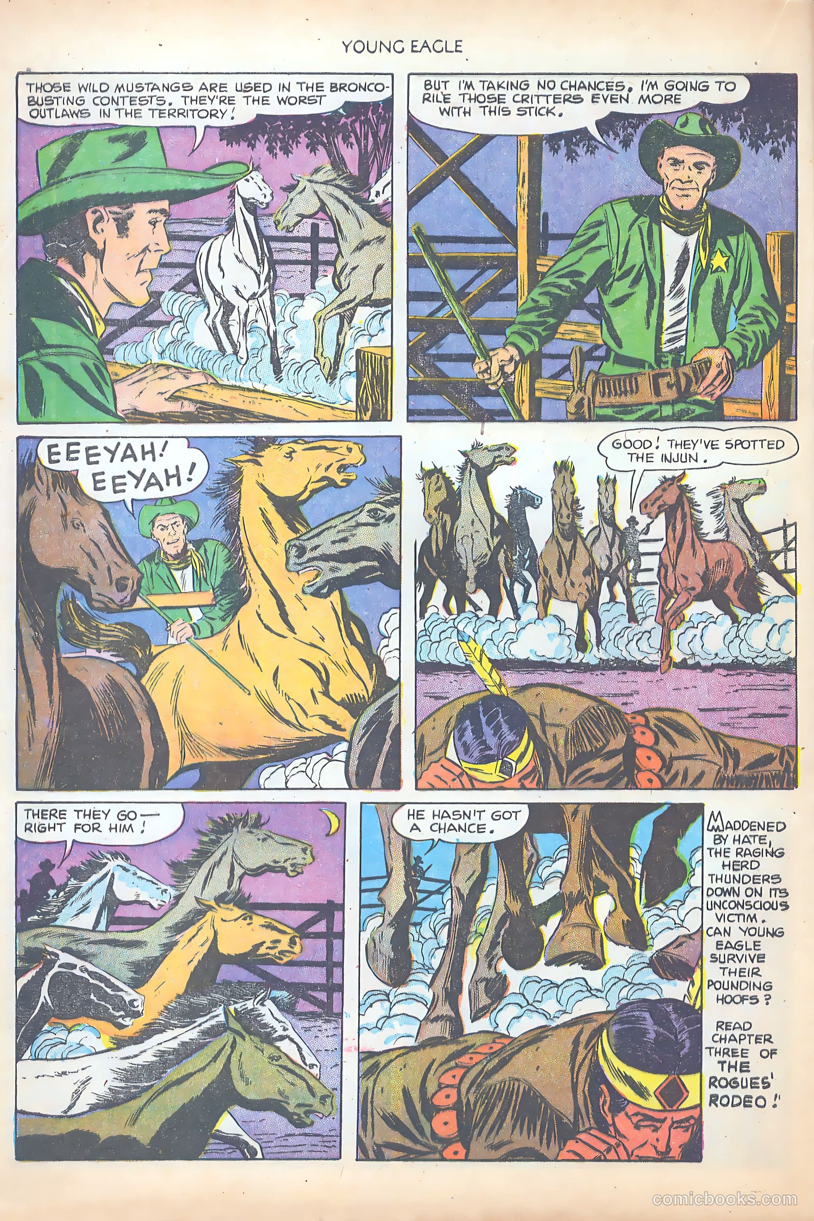 Young Eagle #8 — page 22 of 37