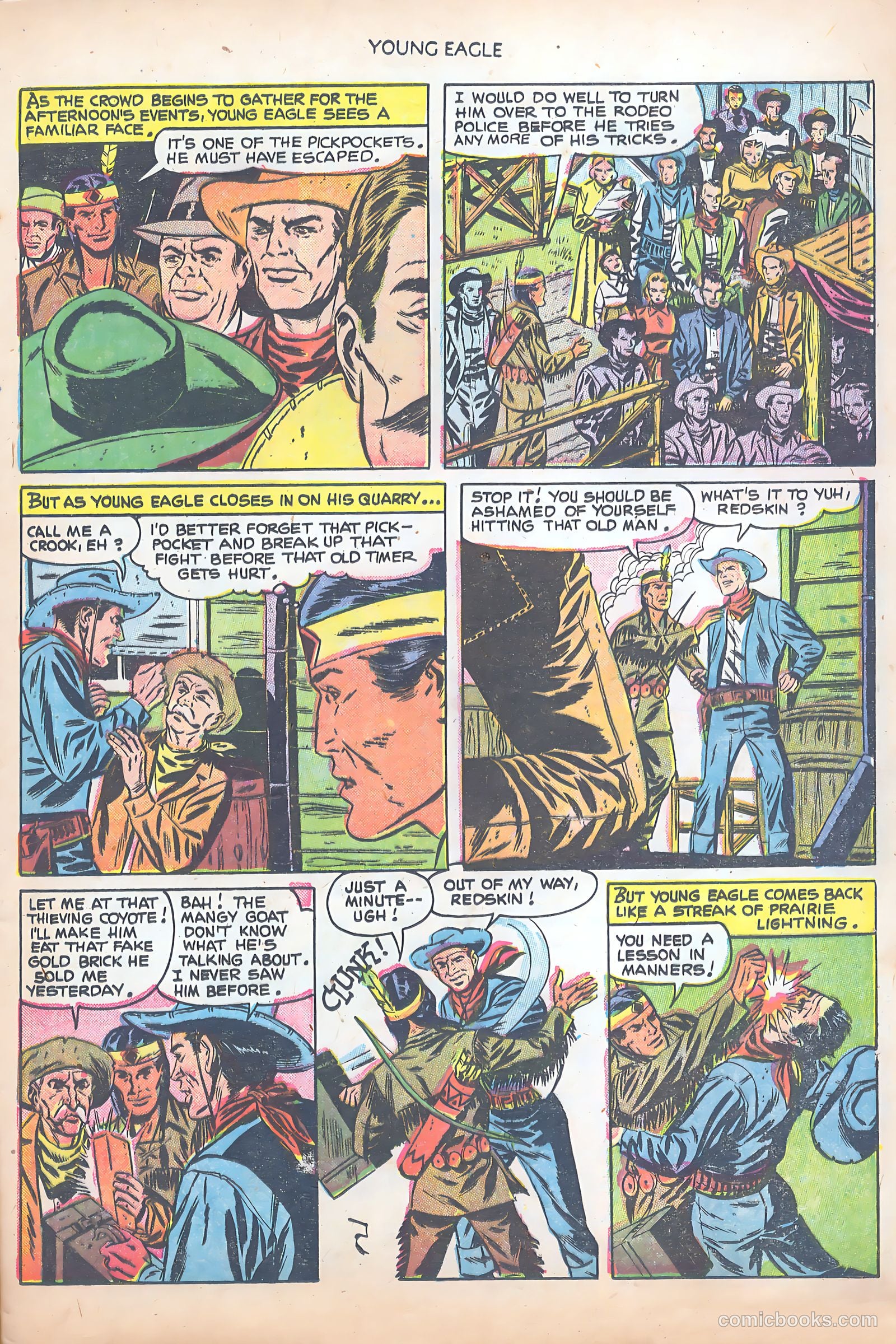 Young Eagle #8 — page 7 of 36