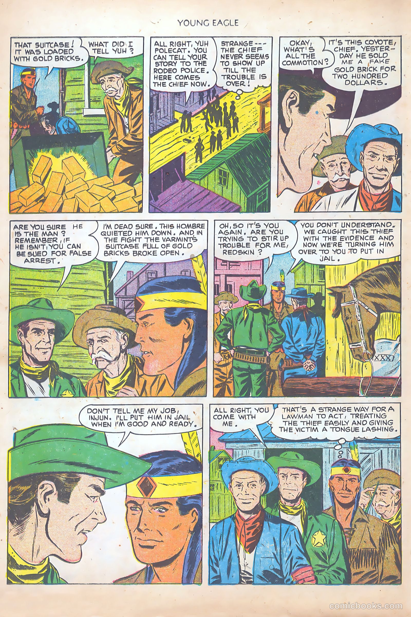 Young Eagle #8 — page 8 of 36