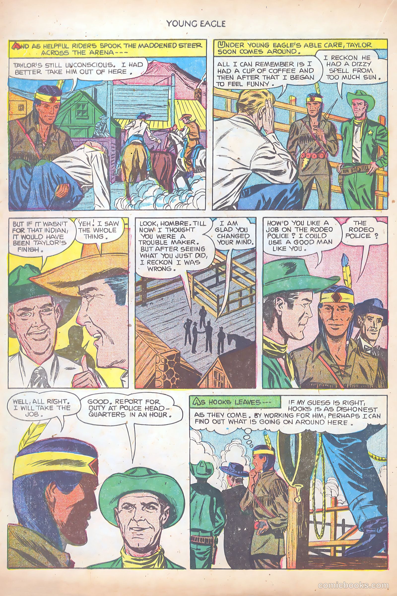Young Eagle #8 — page 16 of 36