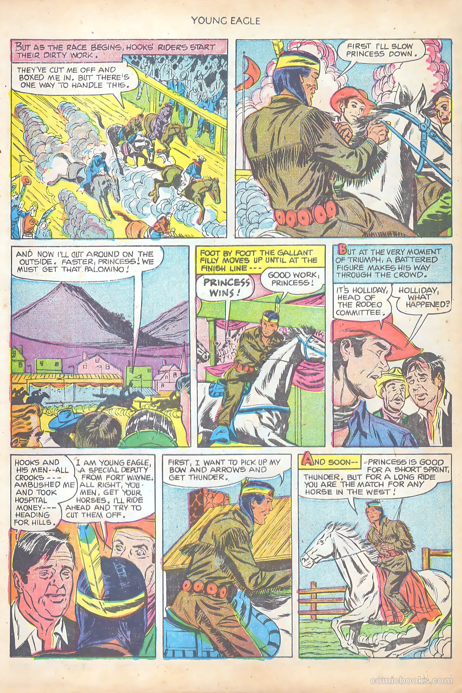 Young Eagle #8 — page 32 of 36