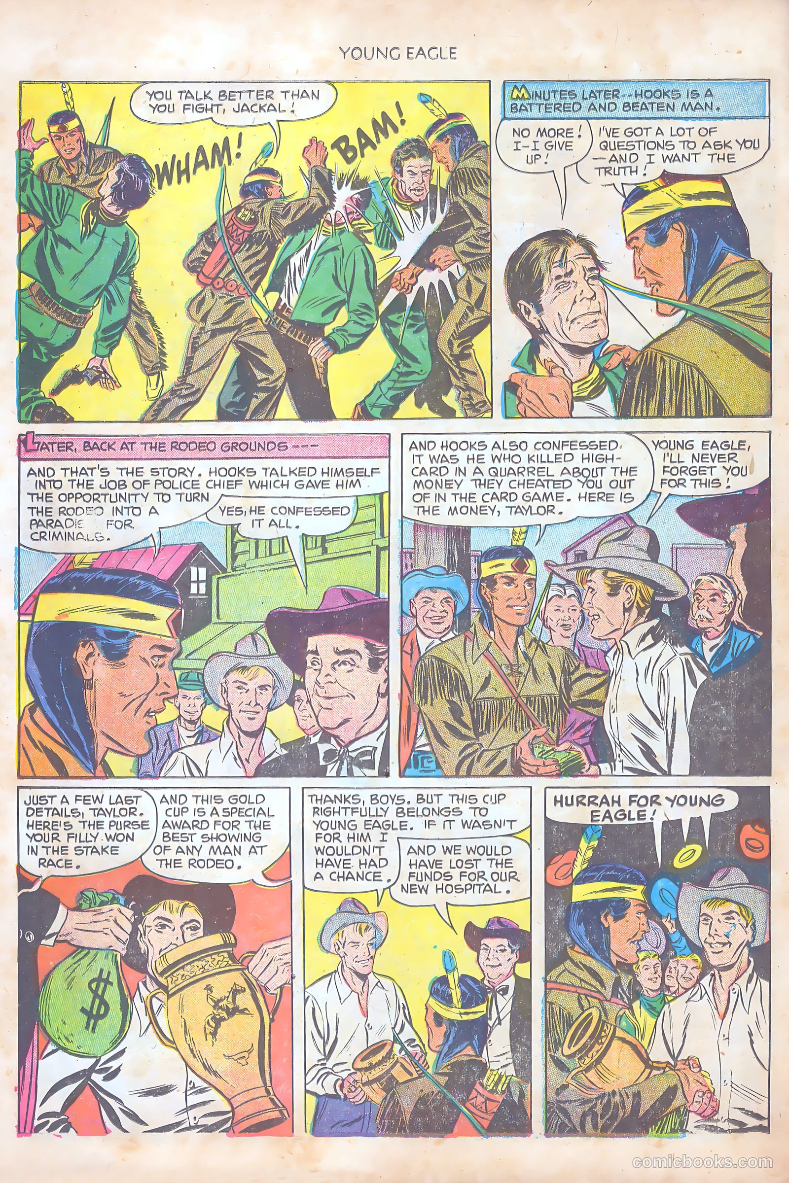 Young Eagle #8 — page 34 of 36