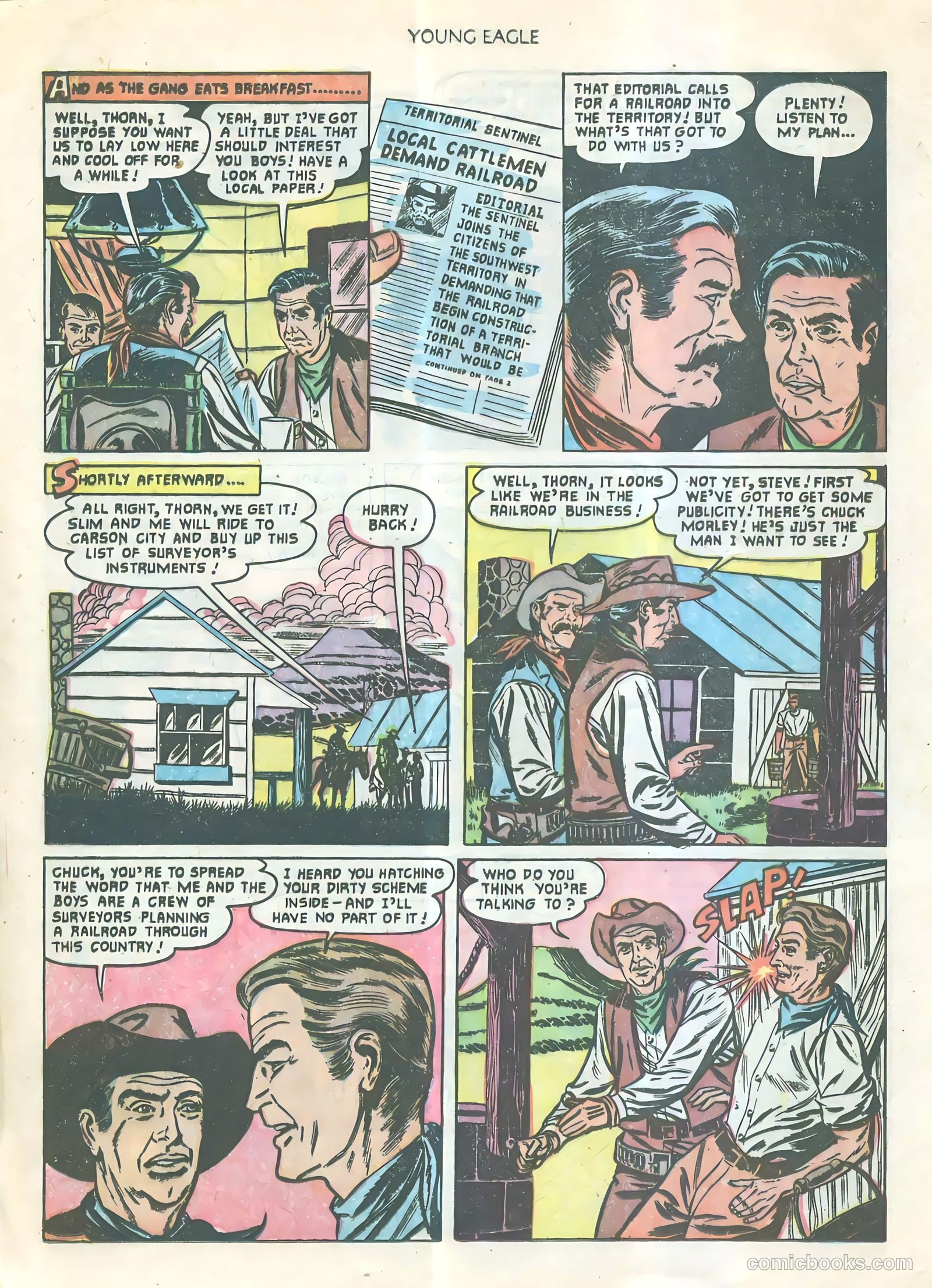 Young Eagle #9 — page 7 of 37