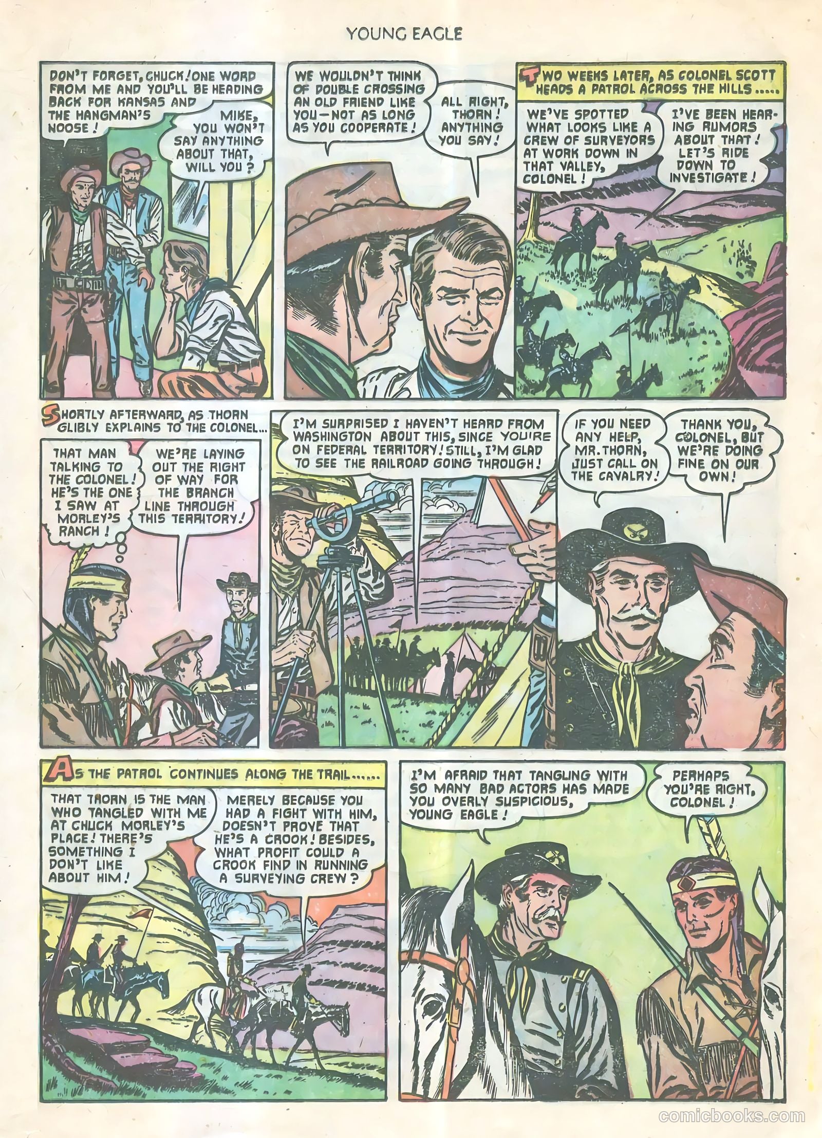 Young Eagle #9 — page 8 of 37