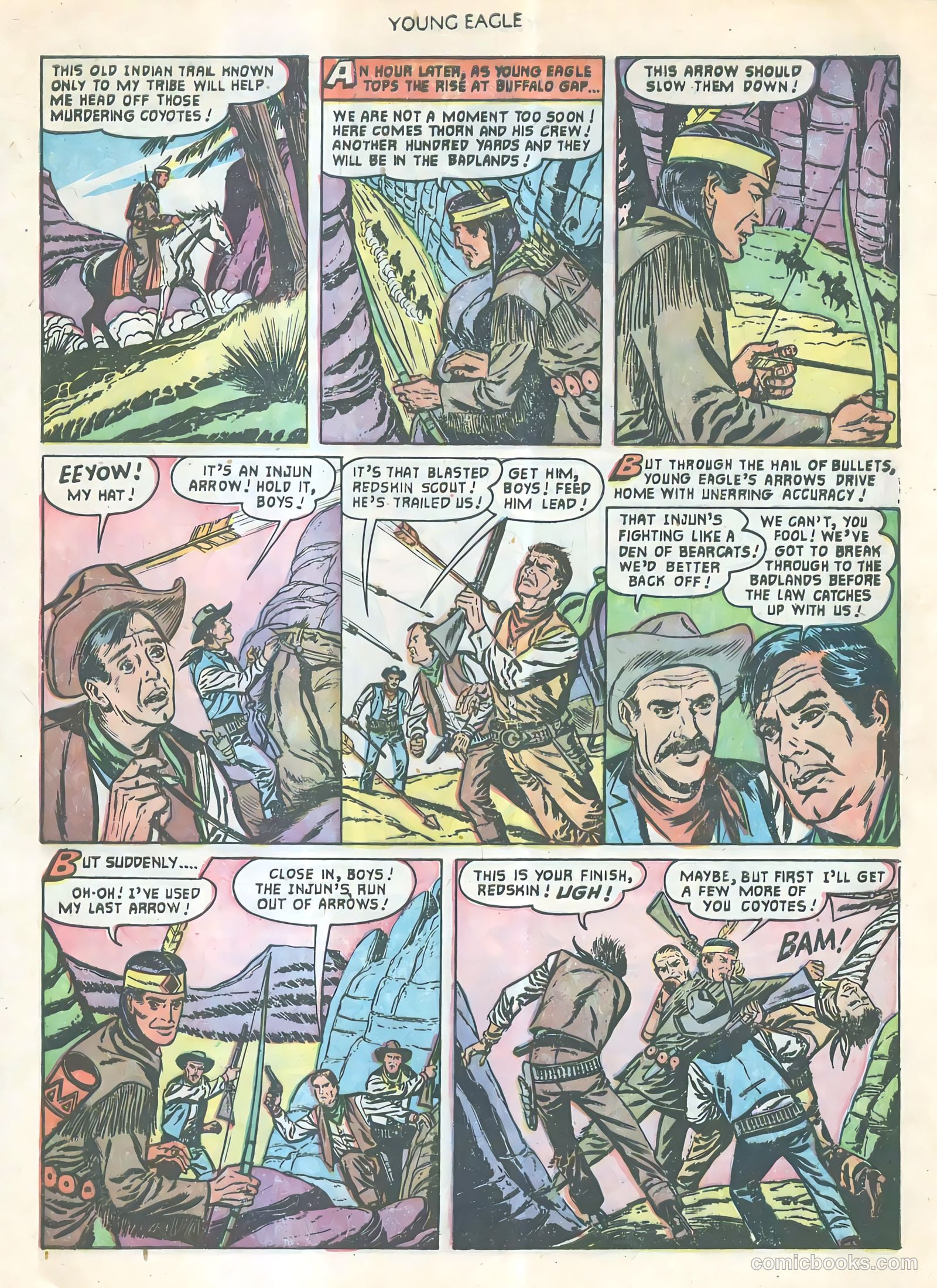 Young Eagle #9 — page 16 of 37