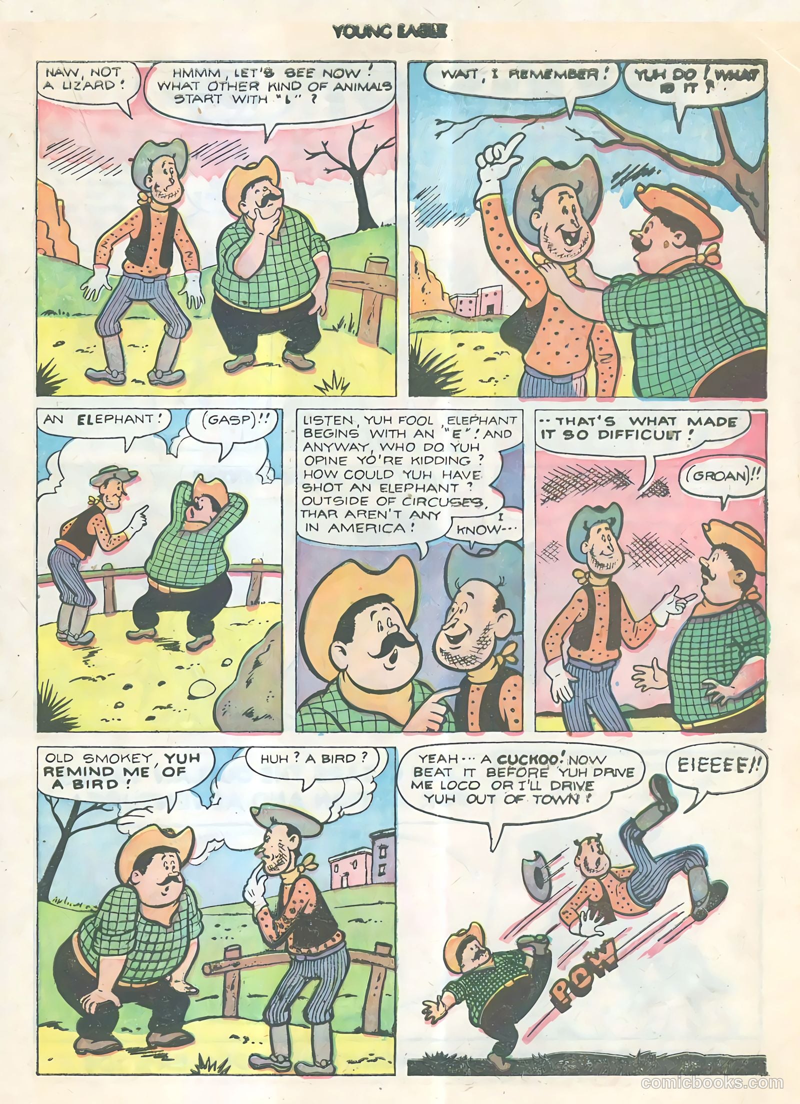Young Eagle #9 — page 22 of 37