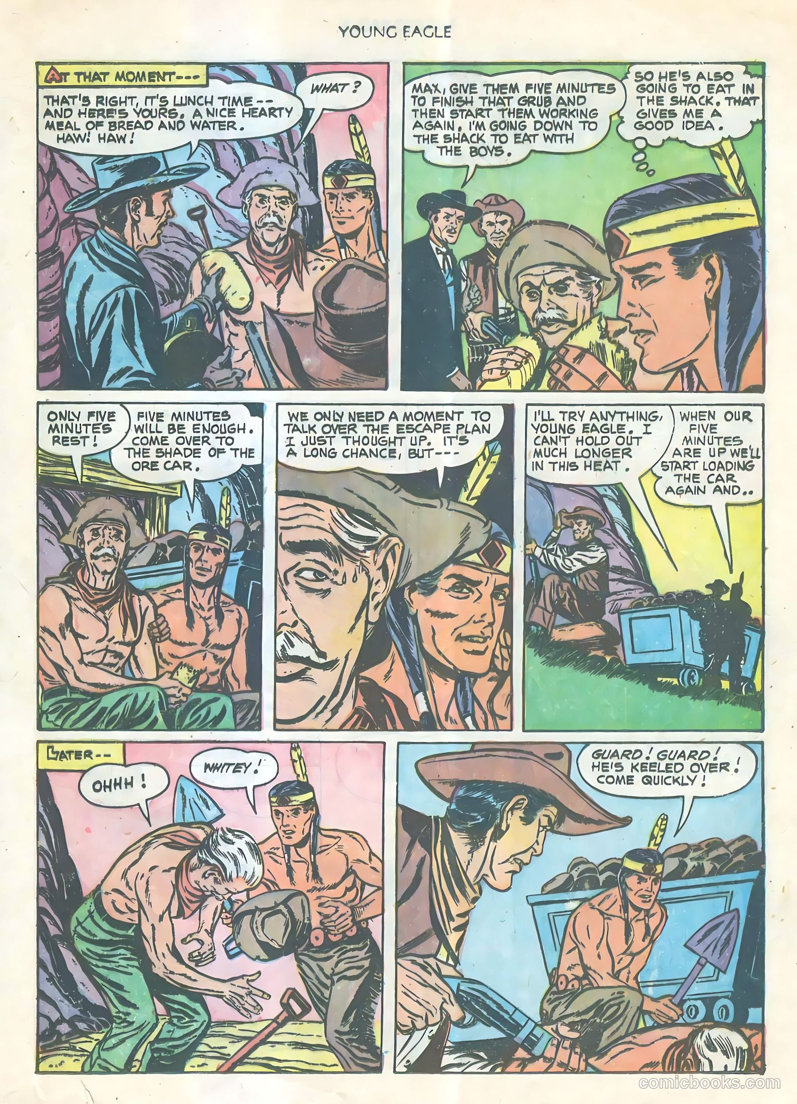 Young Eagle #9 — page 32 of 37