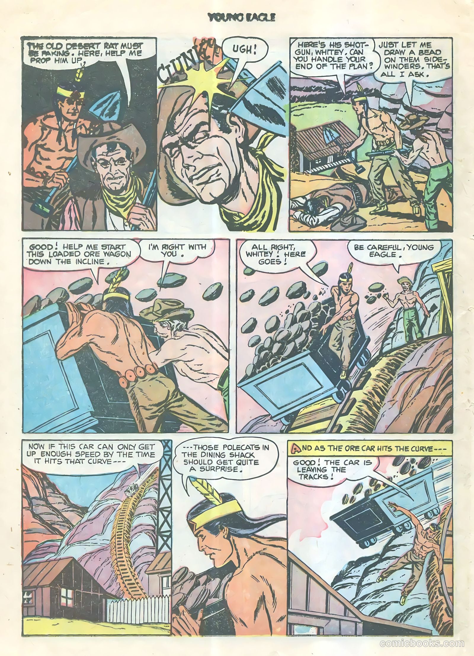 Young Eagle #9 — page 33 of 37