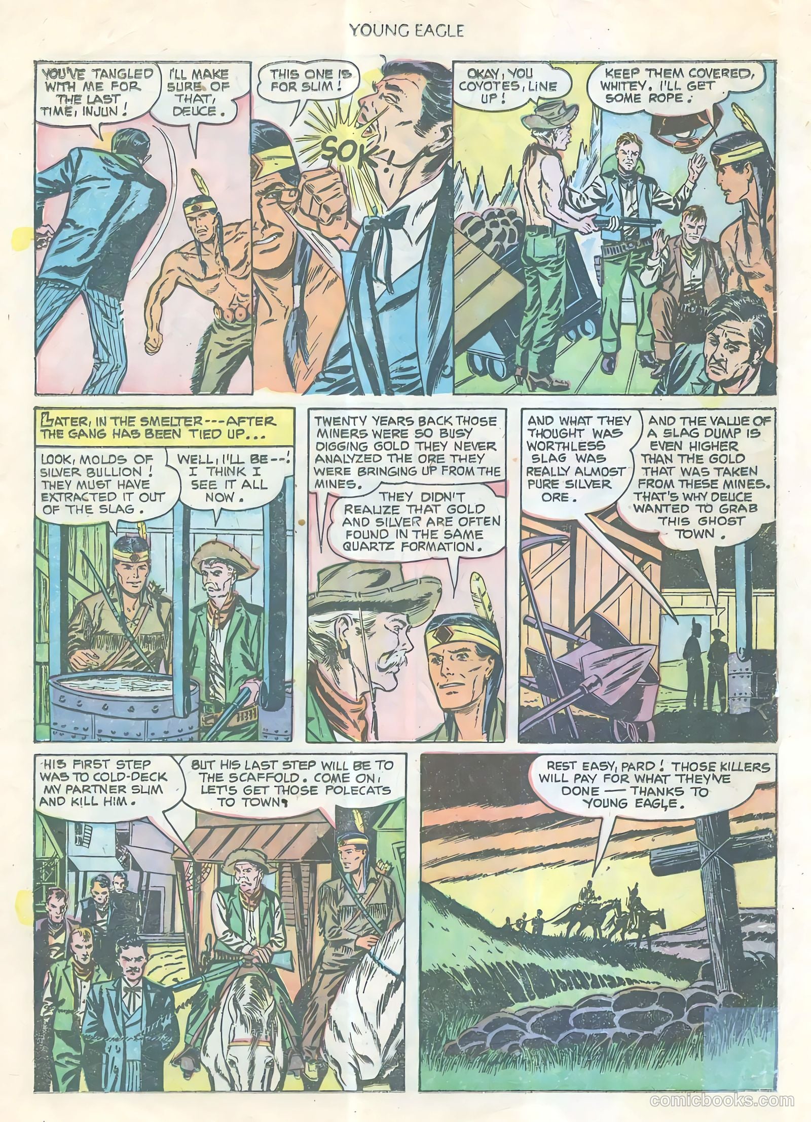 Young Eagle #9 — page 35 of 37