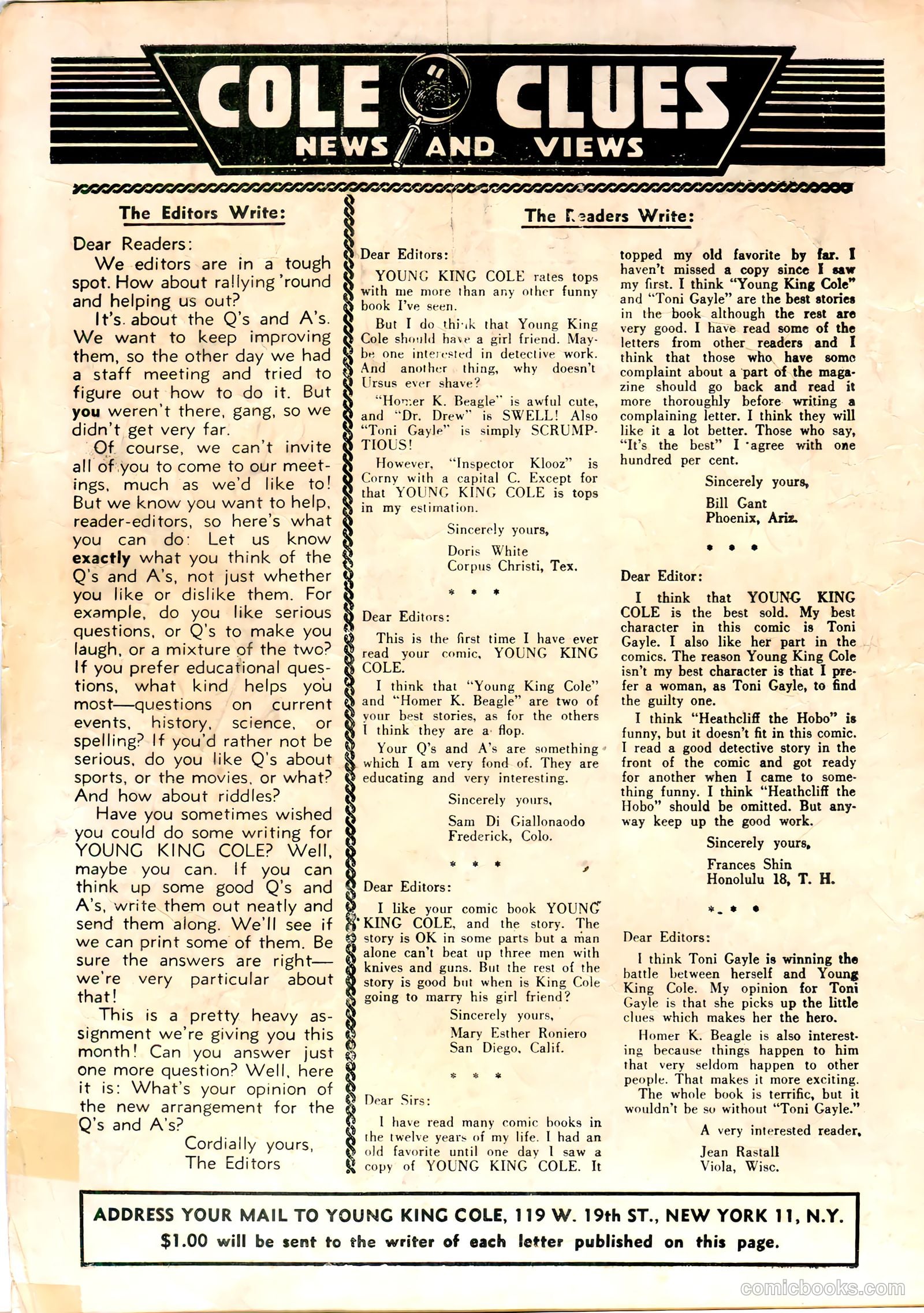 Young King Cole #7 — page 2 of 52