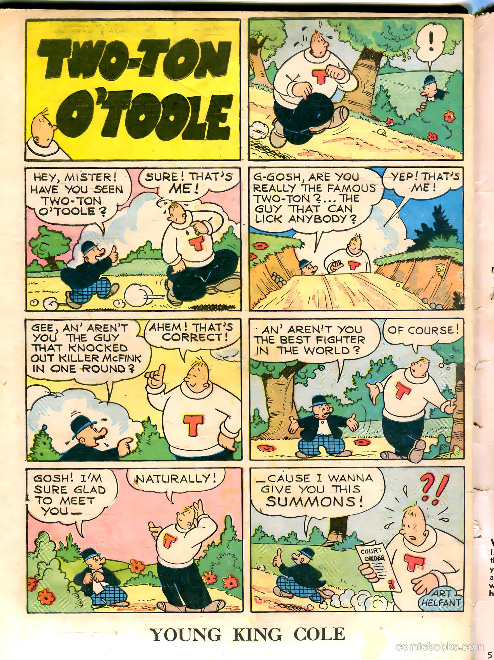 Young King Cole #7 — page 50 of 52