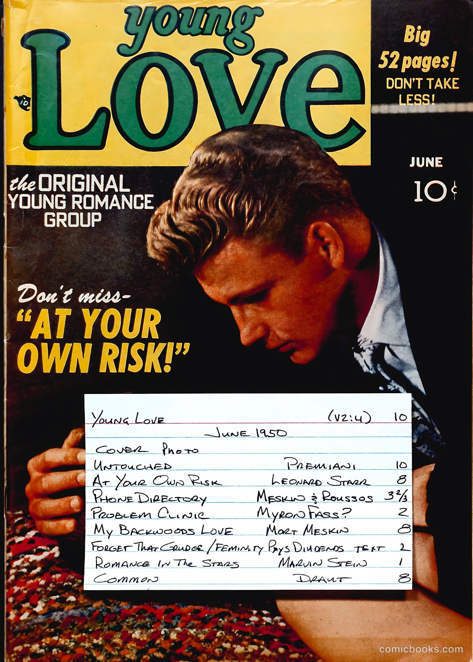 Young Love #10 — page 53 of 53