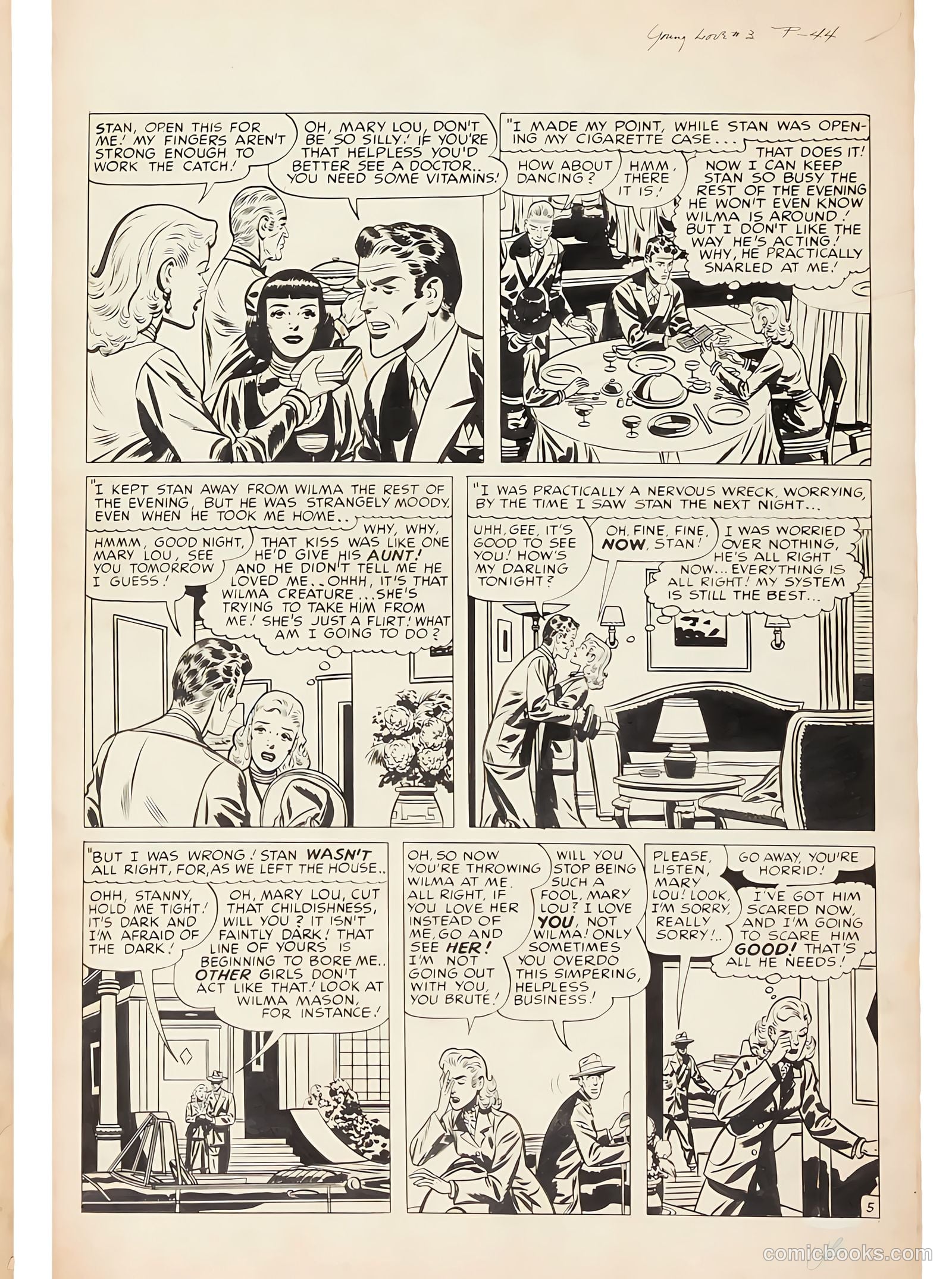 Young Love #3 — page 56 of 62