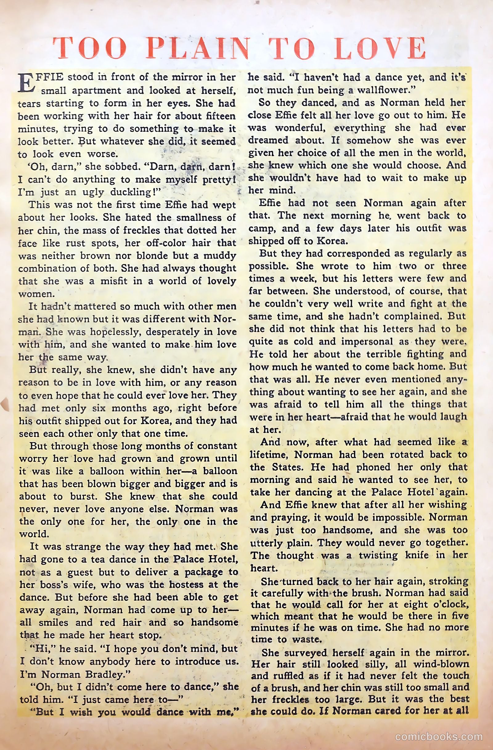 Young Lover Romances #5 — page 15 of 36