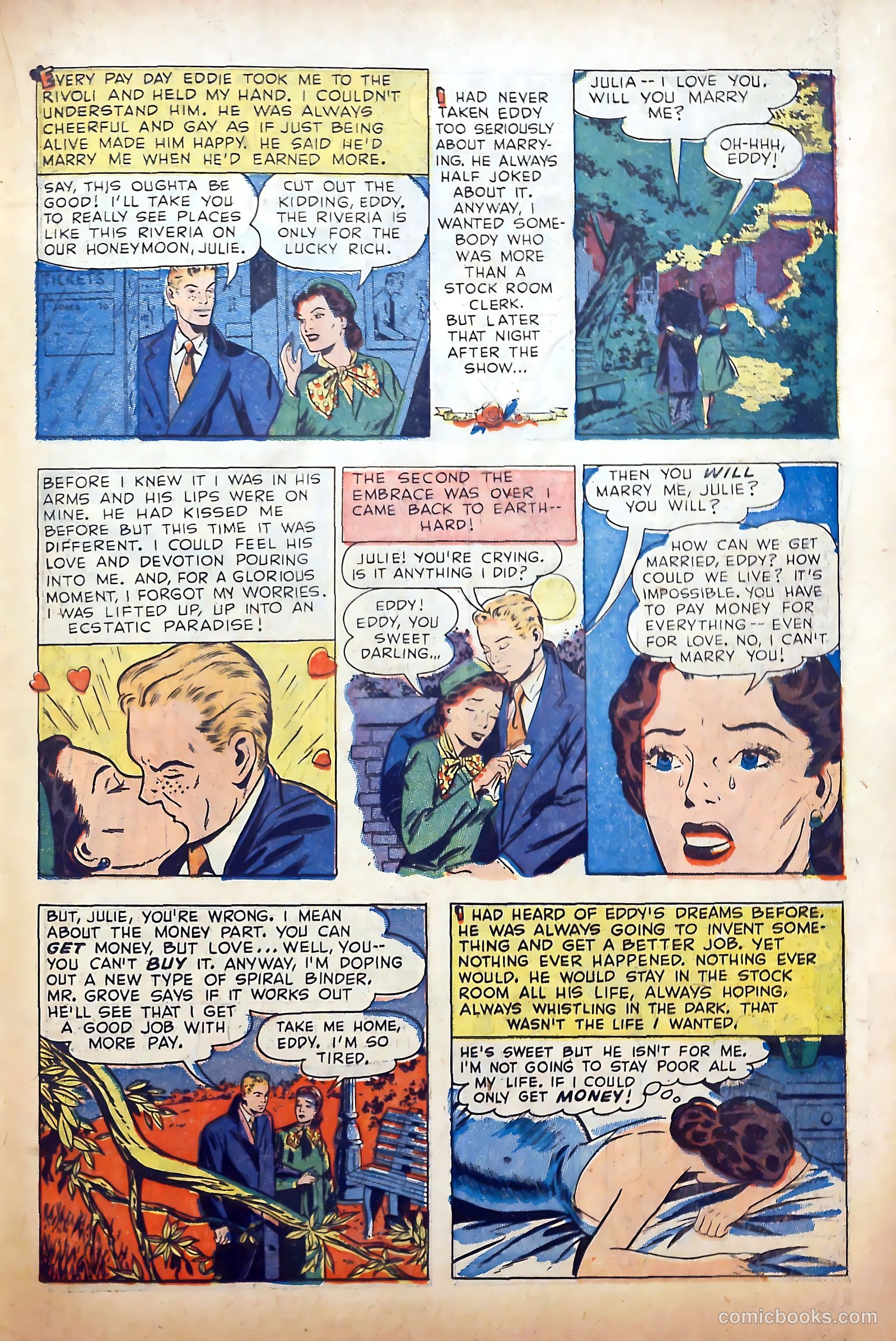 Young Lover Romances #5 — page 19 of 36