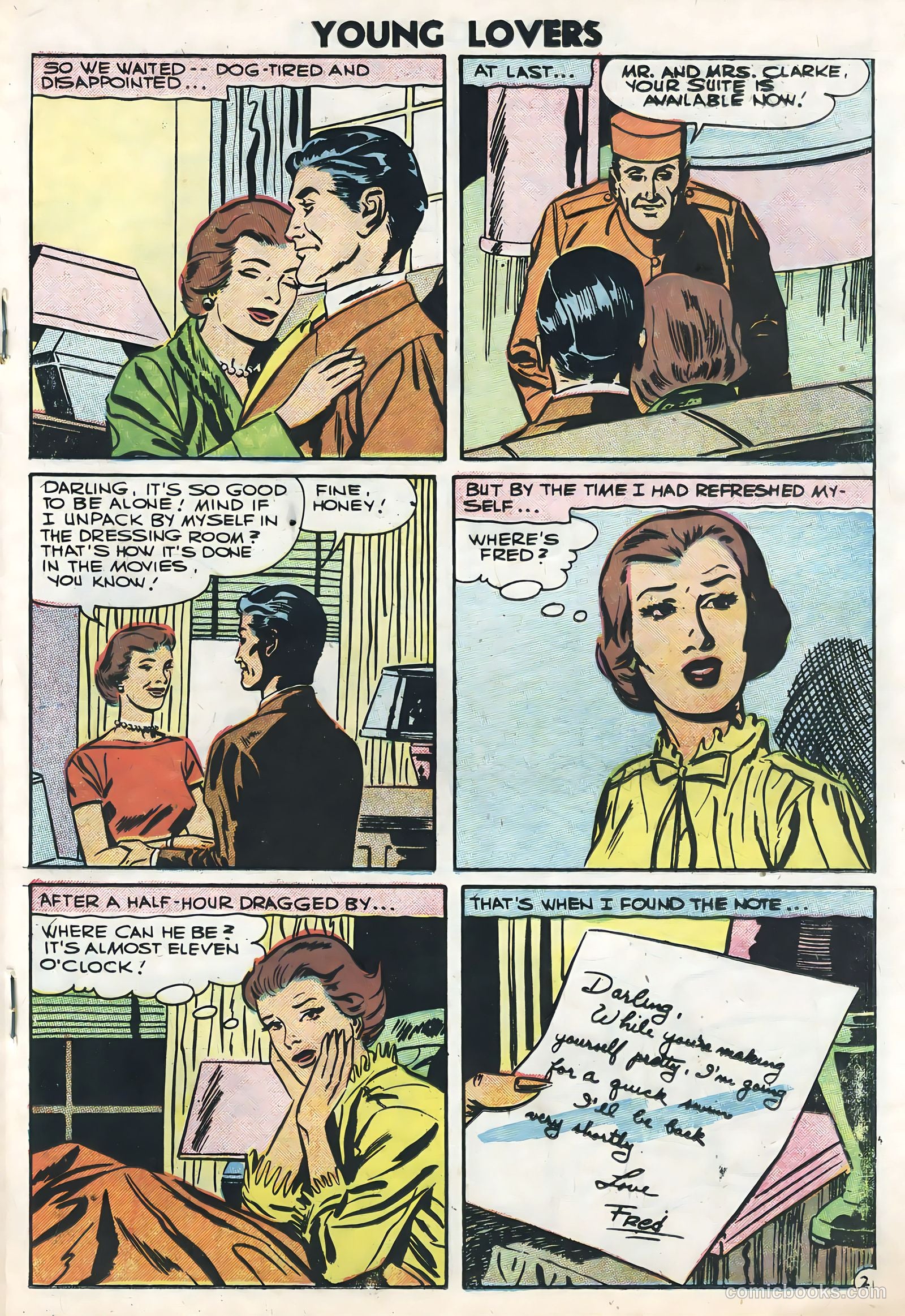 Young Lovers #17 — page 19 of 36