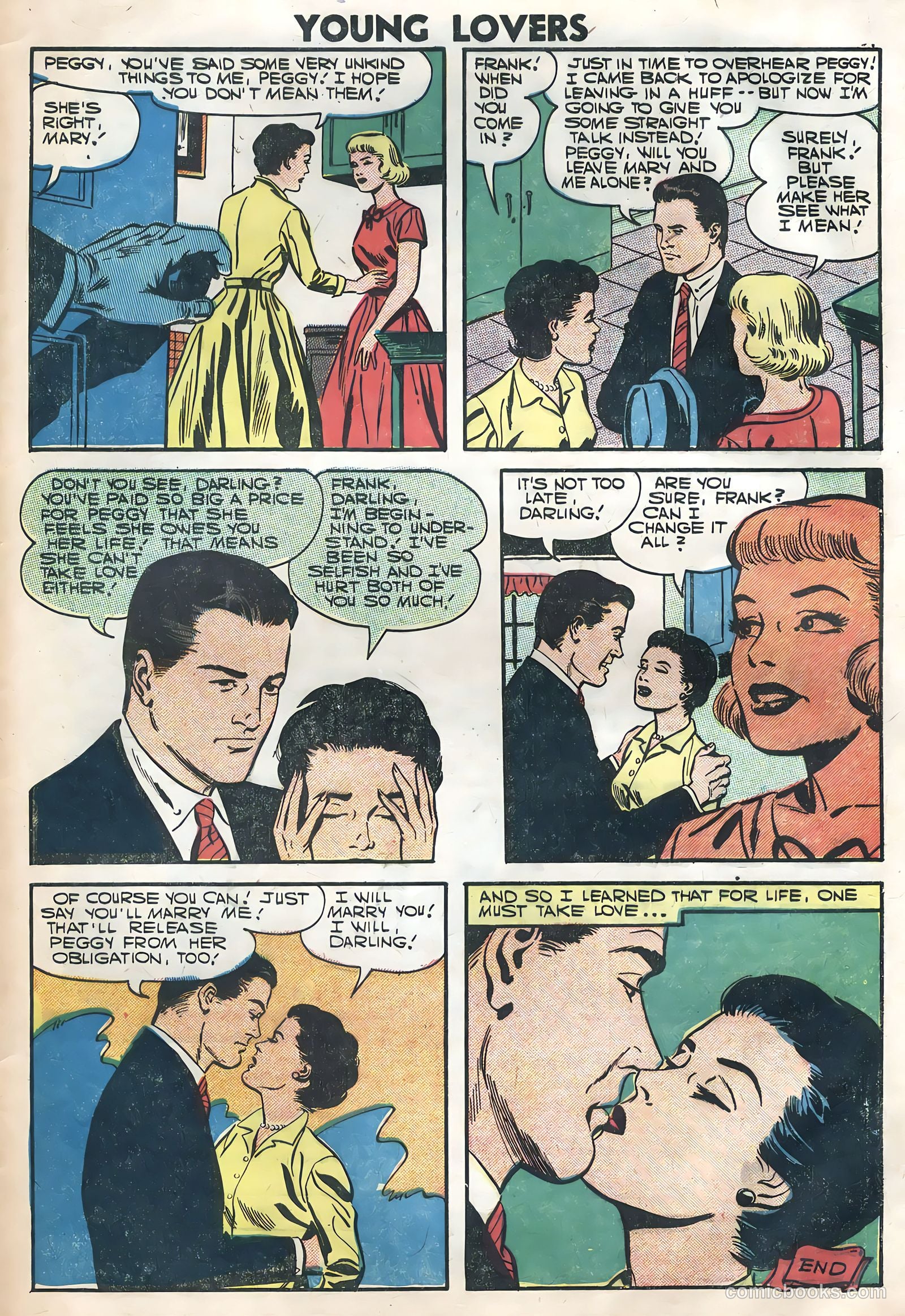 Young Lovers #18 — page 33 of 36