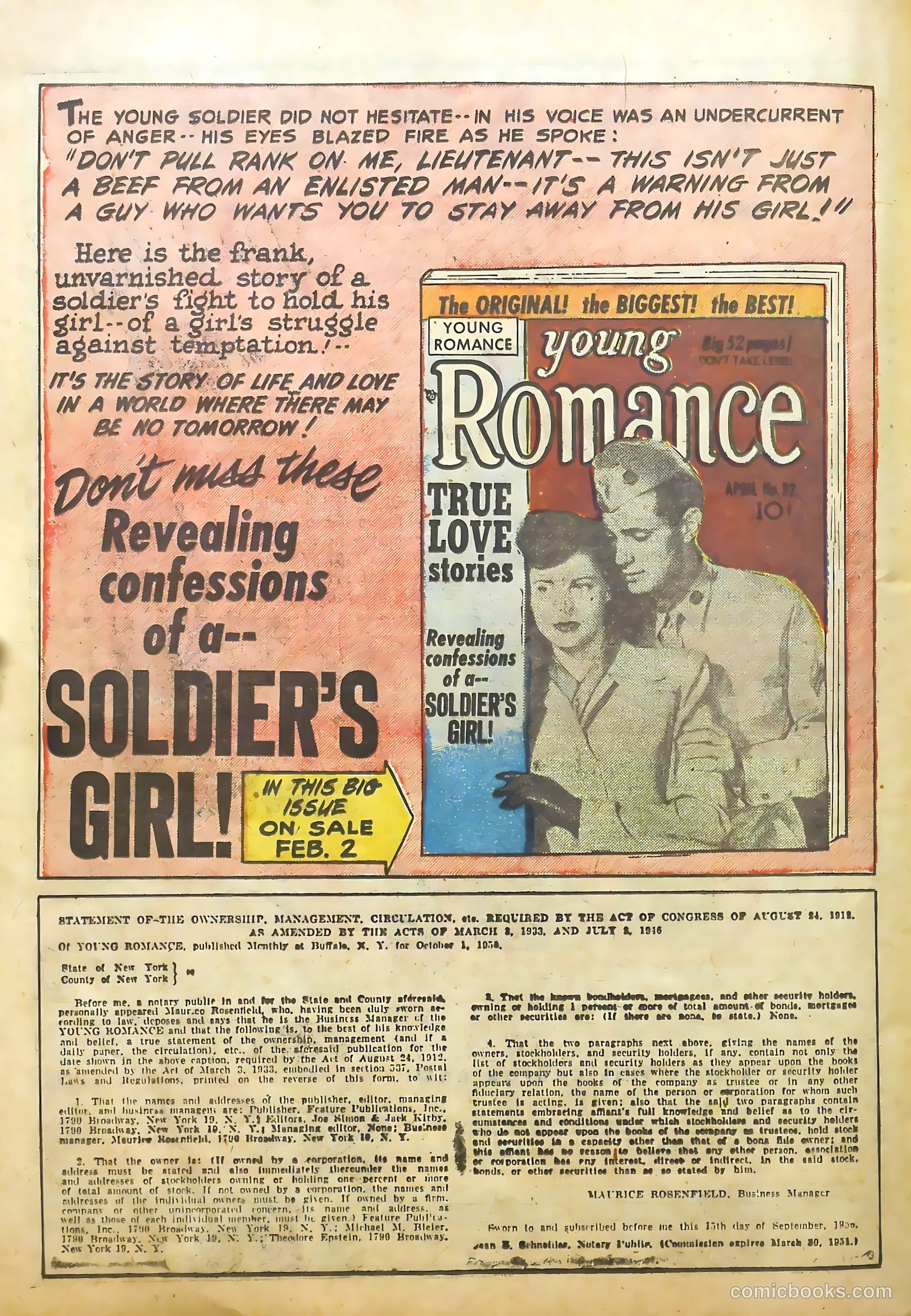 Young Romance #31 — page 41 of 53