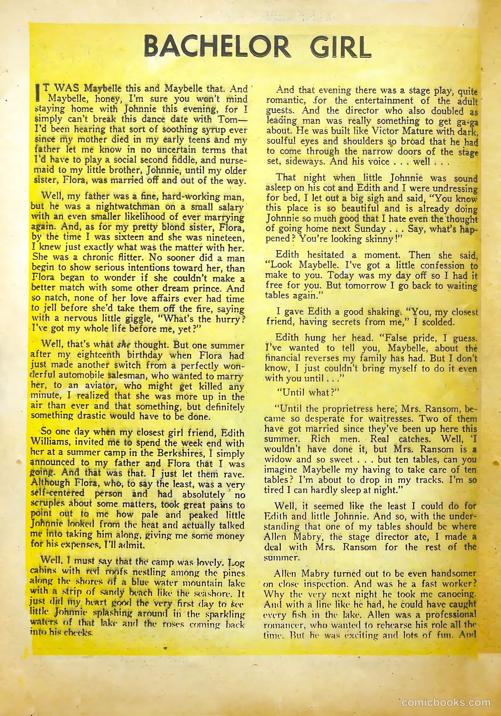 Young Romance #6 — page 32 of 52