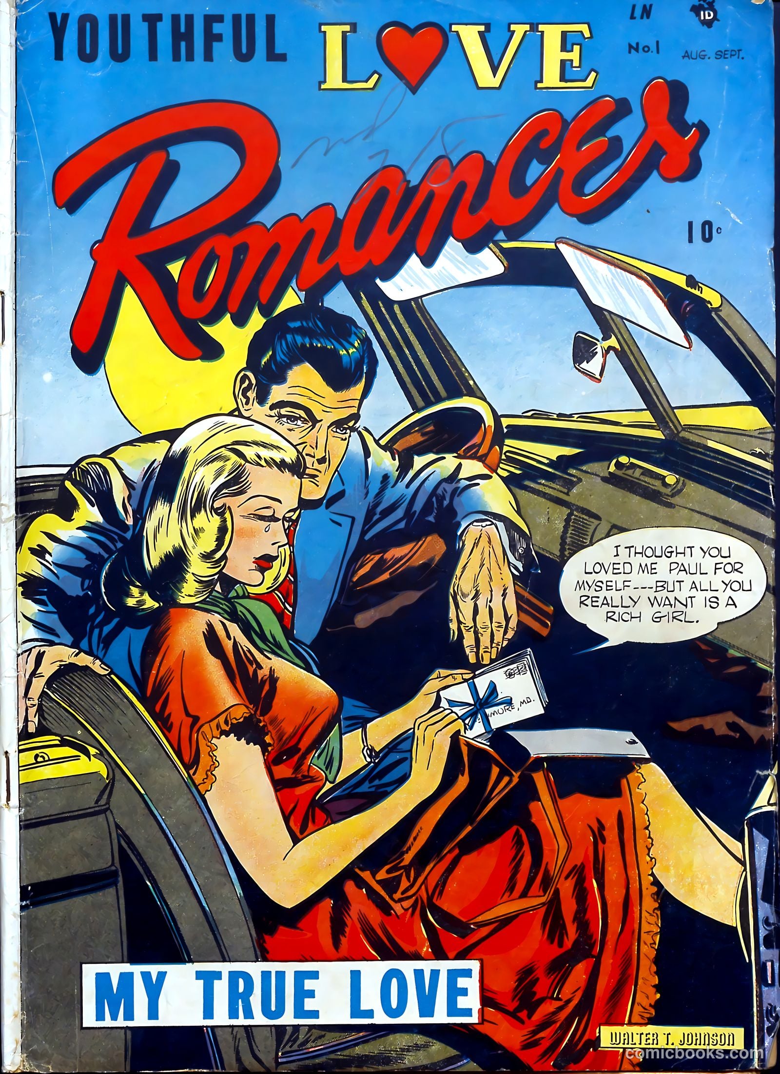 Youthful Love Romances #1 — page 1 of 36