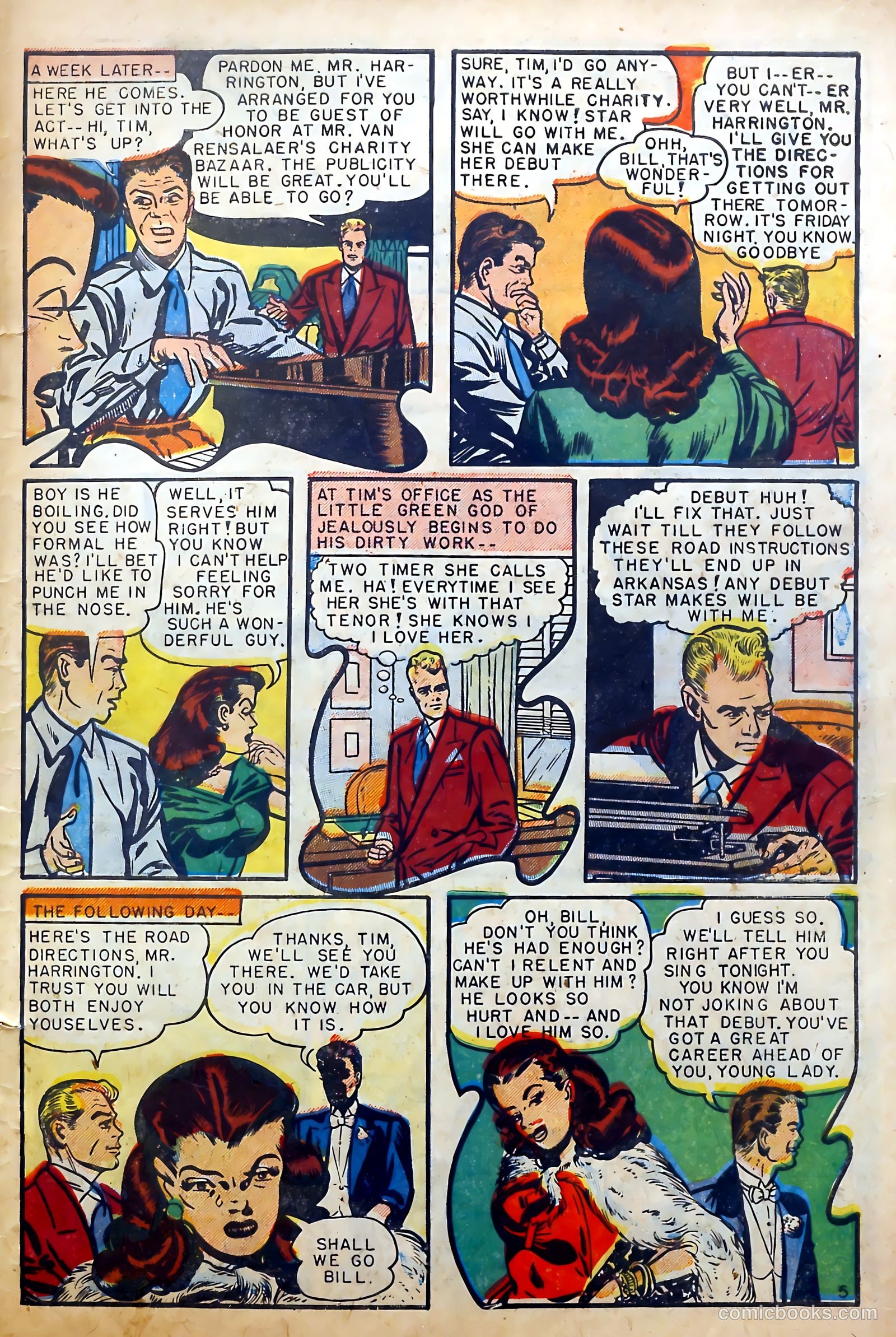 Youthful Love Romances #4 — page 7 of 36