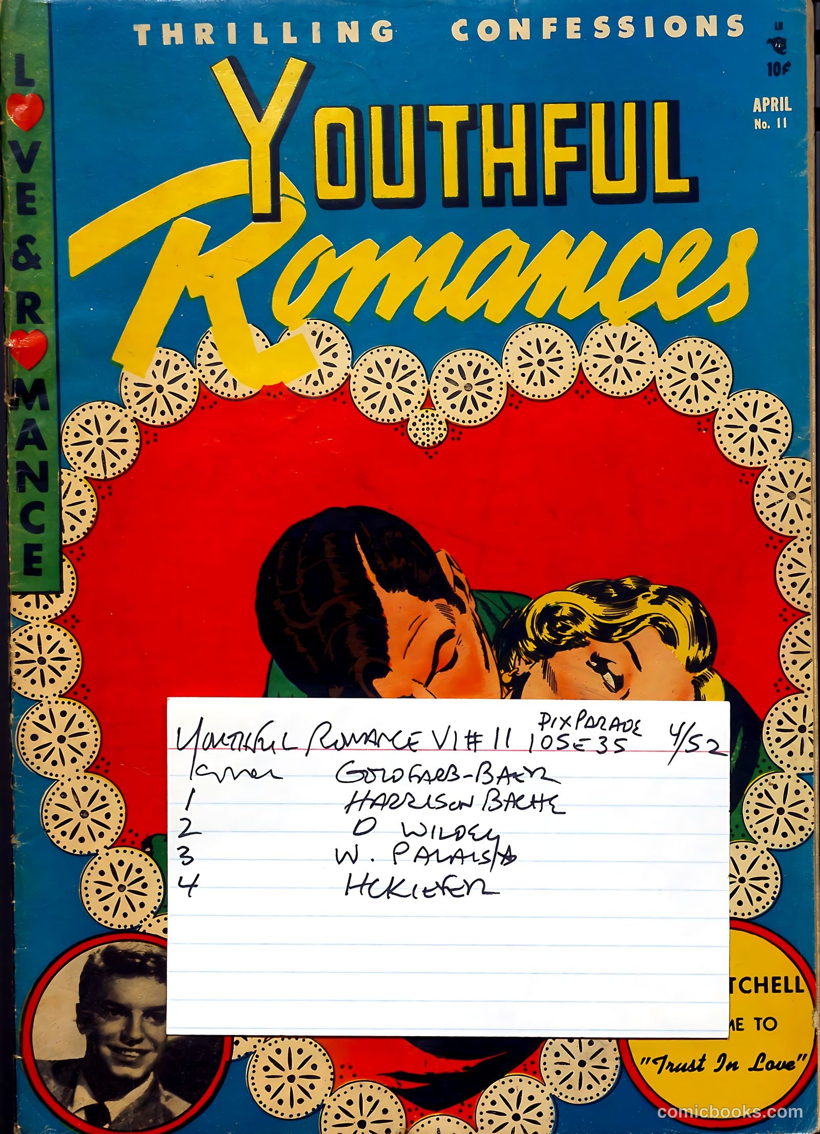 Youthful Romances #11 — page 37 of 37