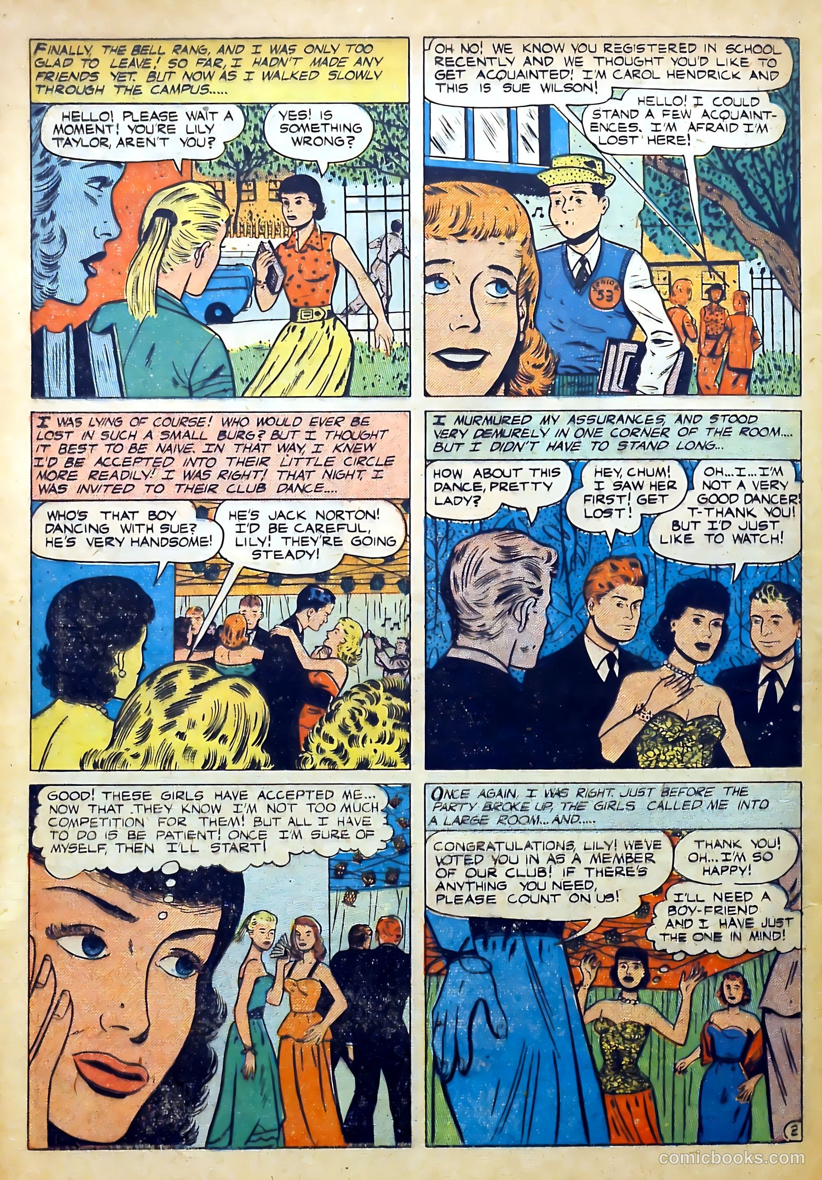 Youthful Romances #17 — page 20 of 37