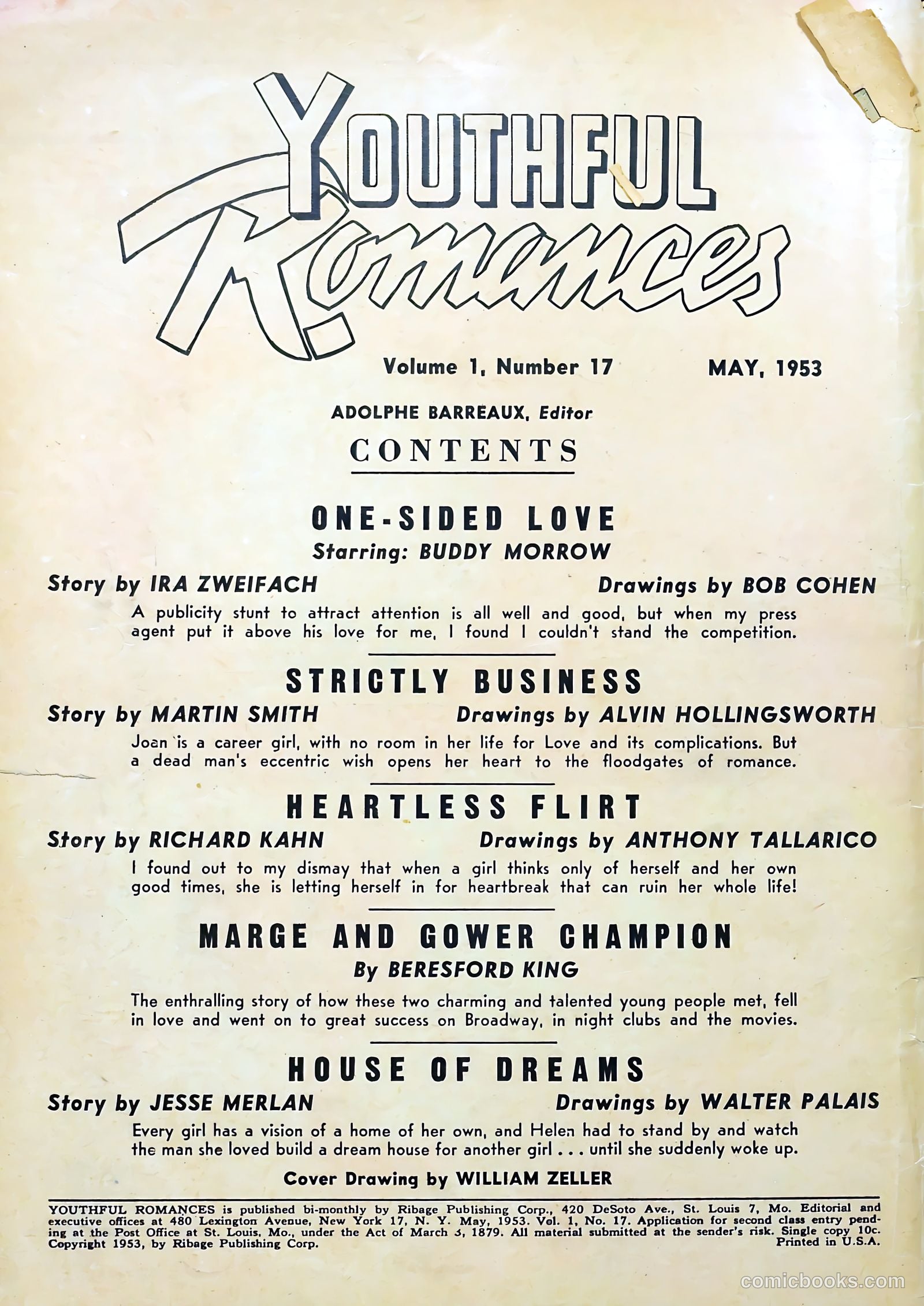 Youthful Romances #3 — page 2 of 36