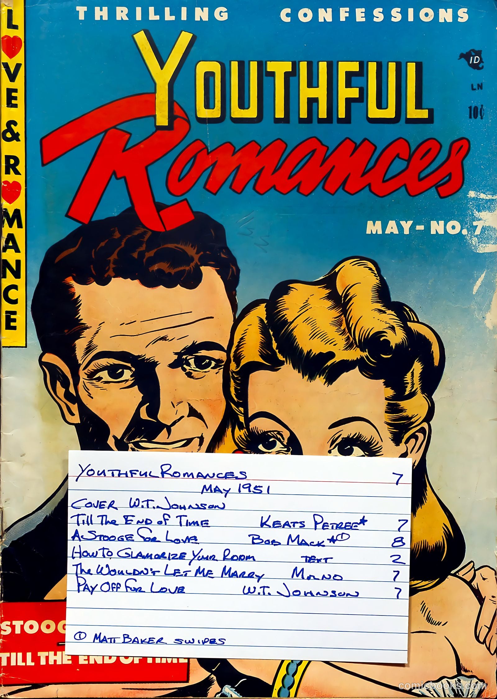 Youthful Romances #7 — page 37 of 37