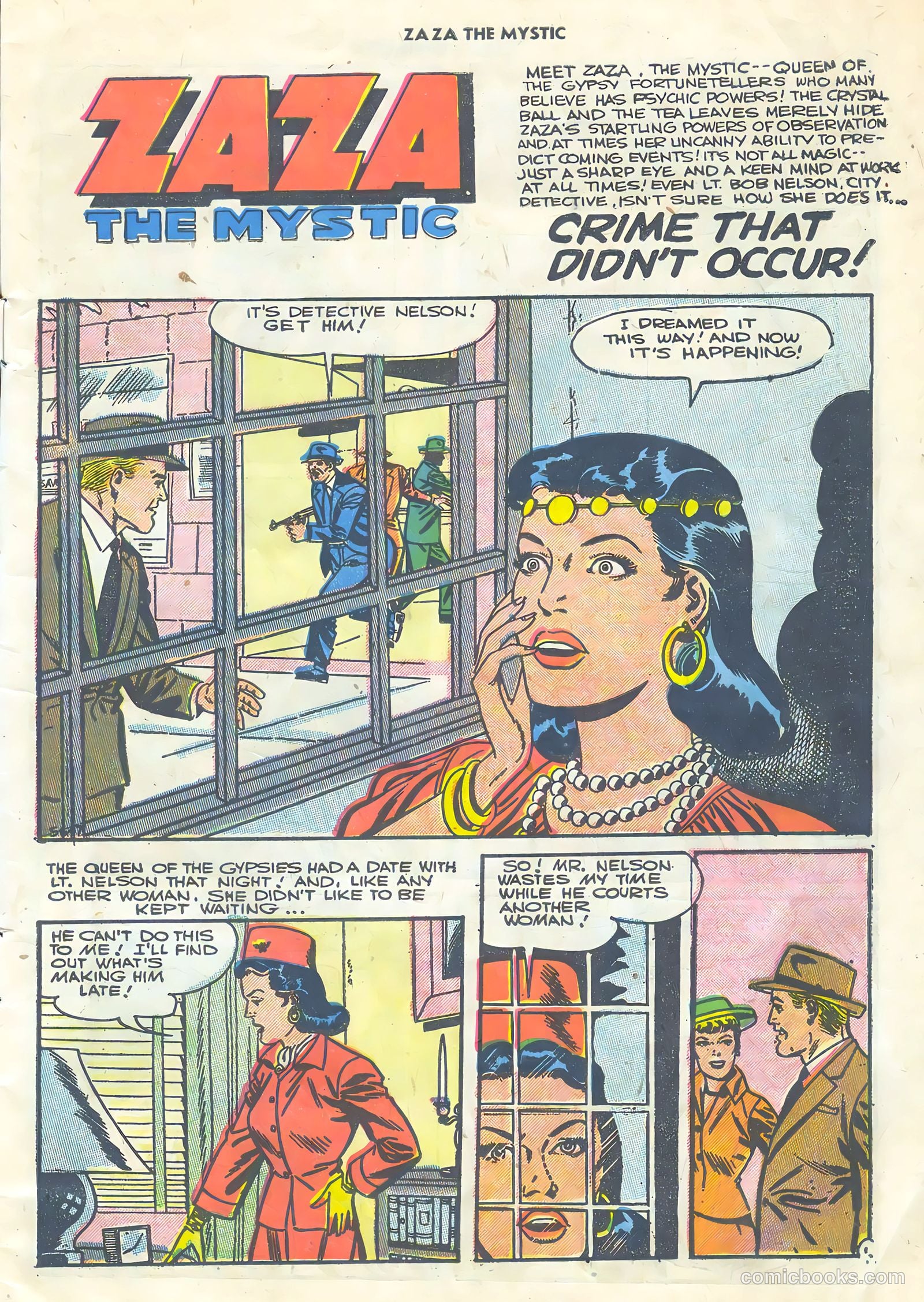 Za Za the Mystic #10 — page 3 of 36
