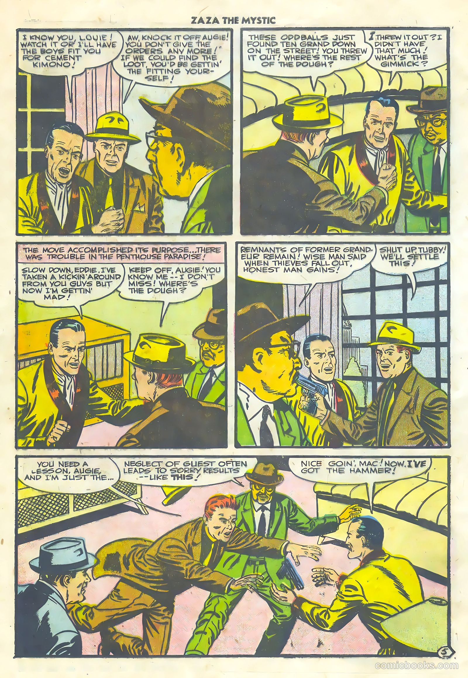Za Za the Mystic #10 — page 32 of 36