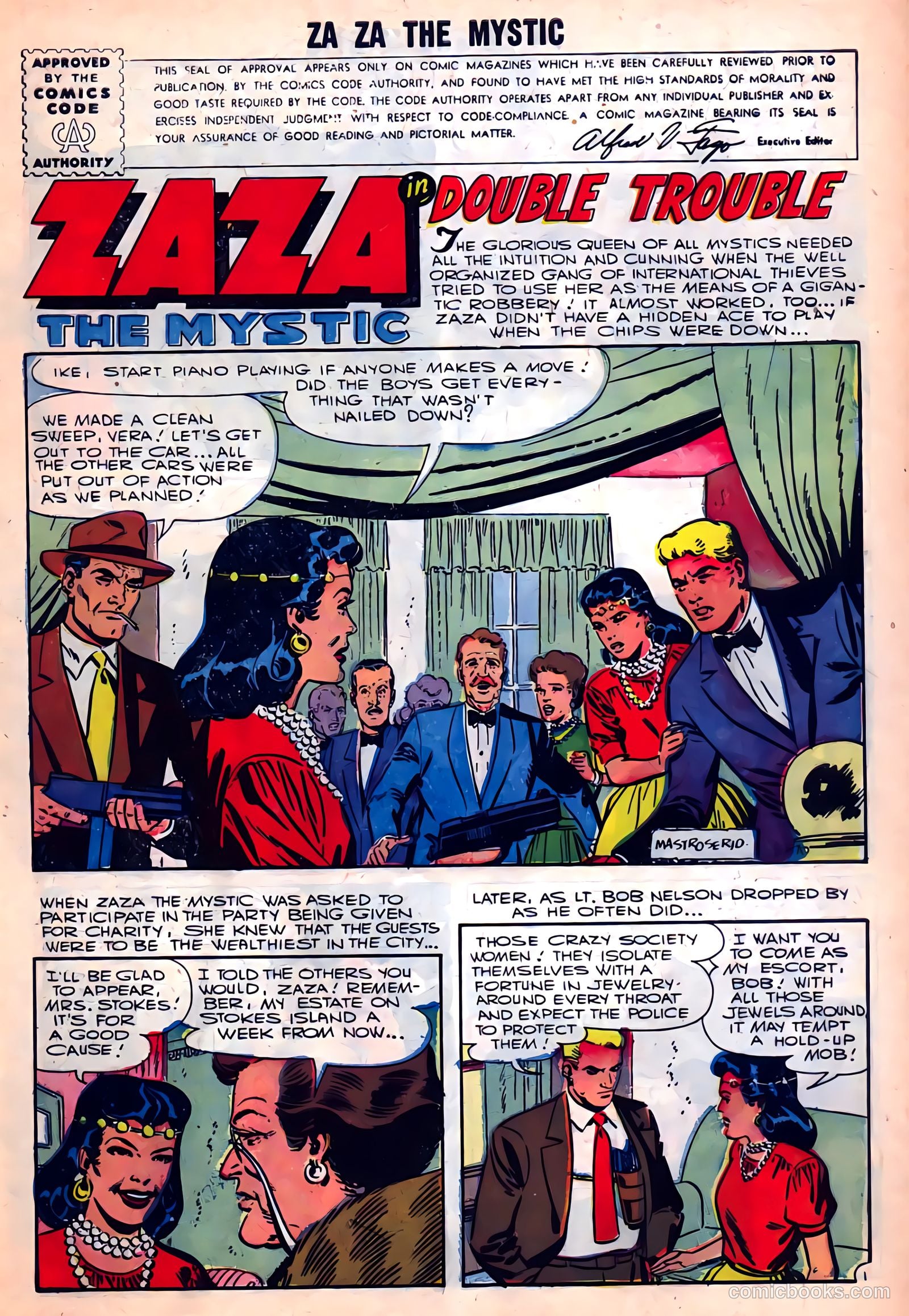 Za Za the Mystic #11 — page 3 of 36