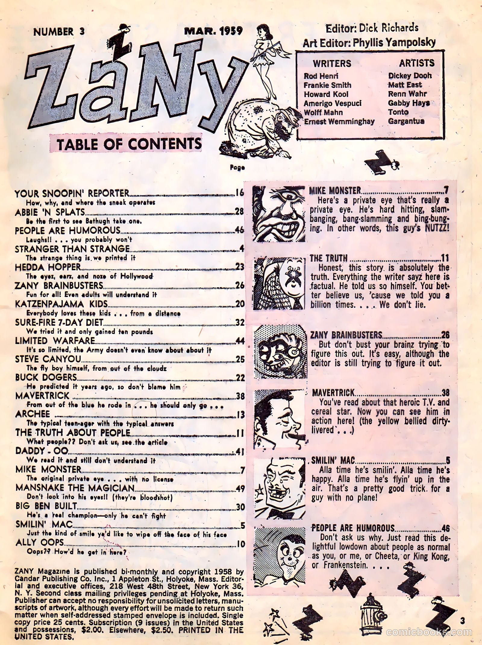 Zany #3 — page 3 of 52