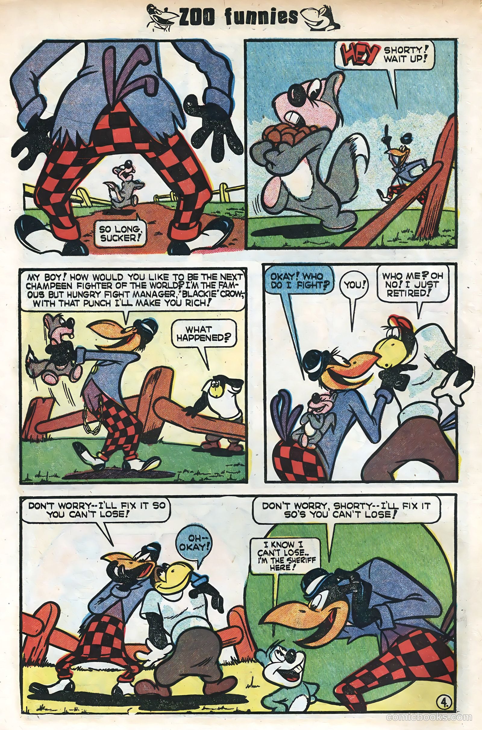 Zoo Funnies #1 — page 6 of 36