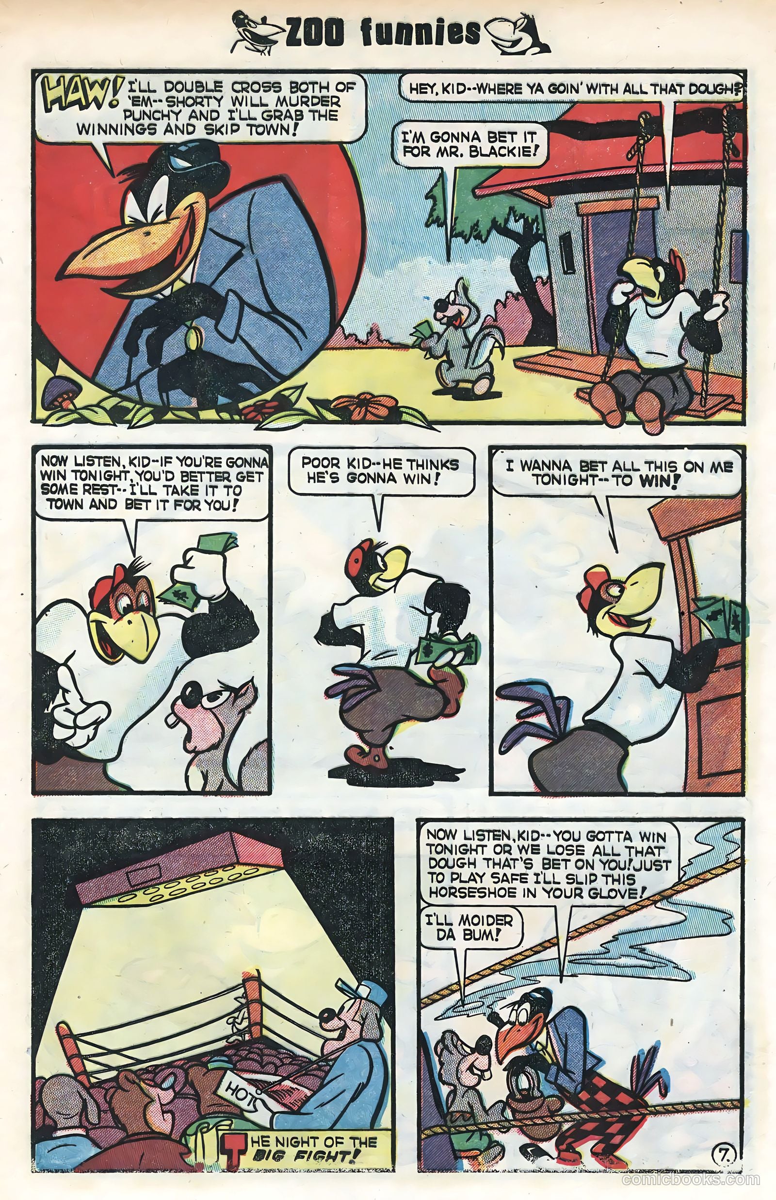 Zoo Funnies #1 — page 9 of 36
