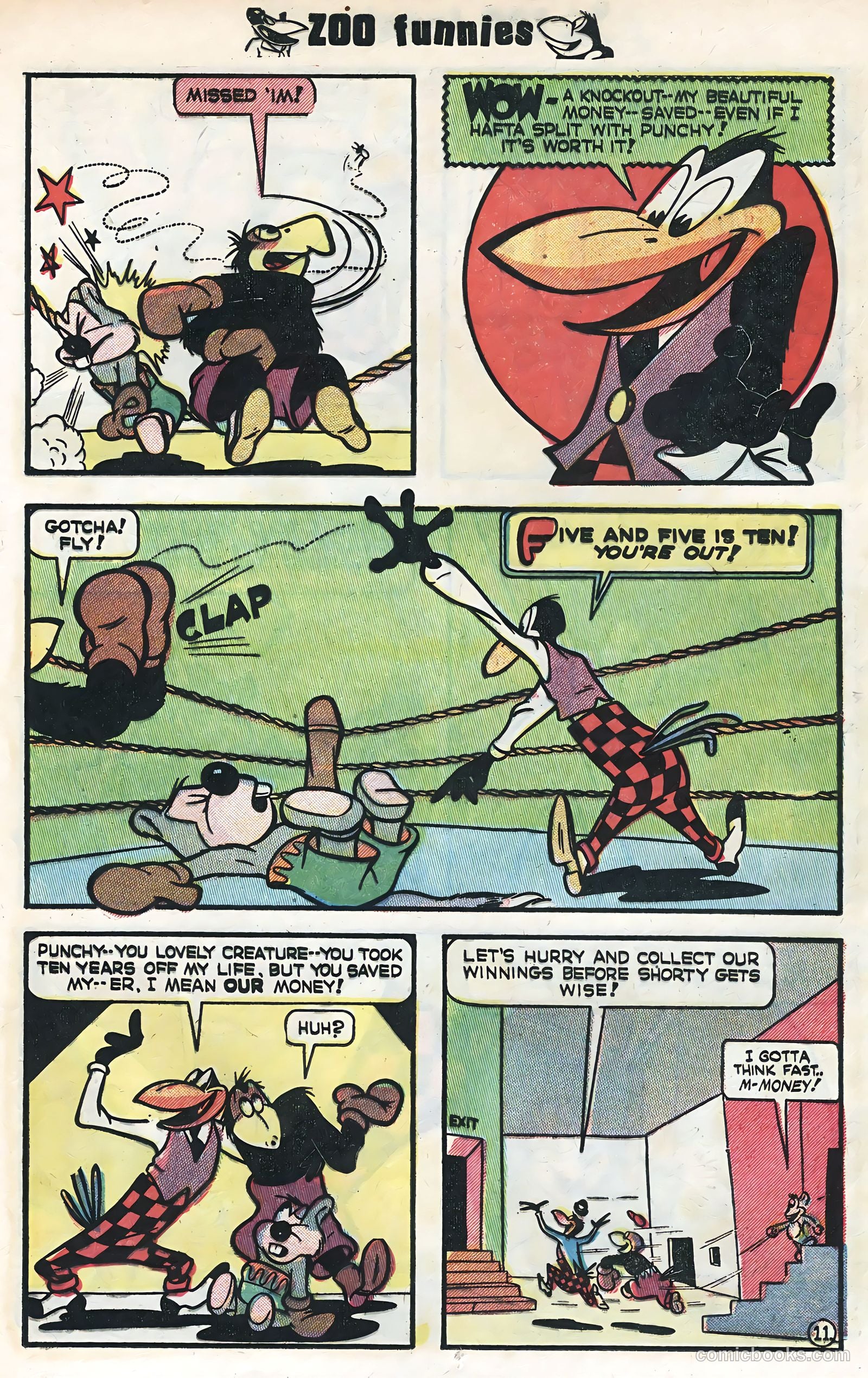 Zoo Funnies #1 — page 13 of 36