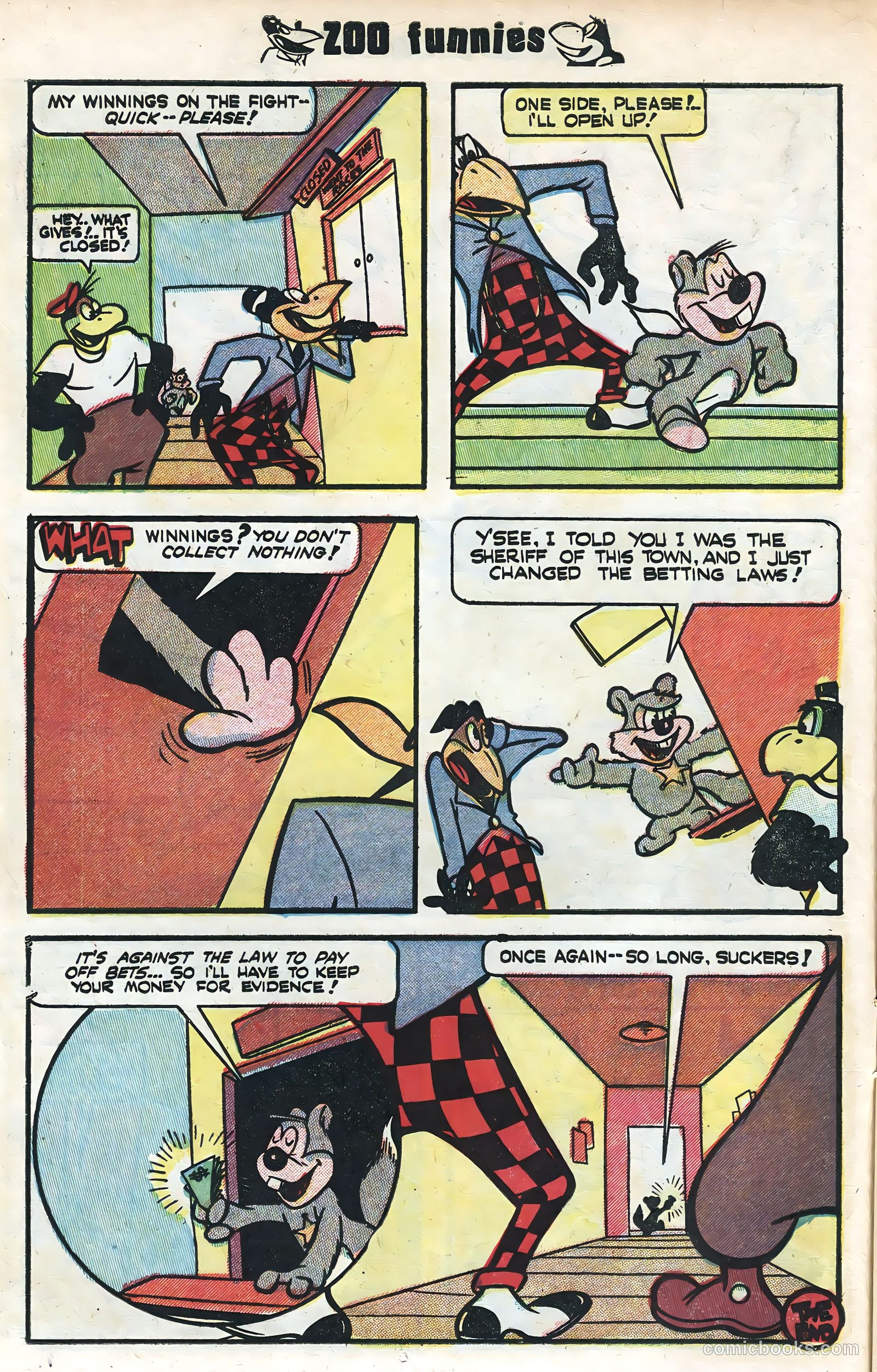 Zoo Funnies #1 — page 14 of 36