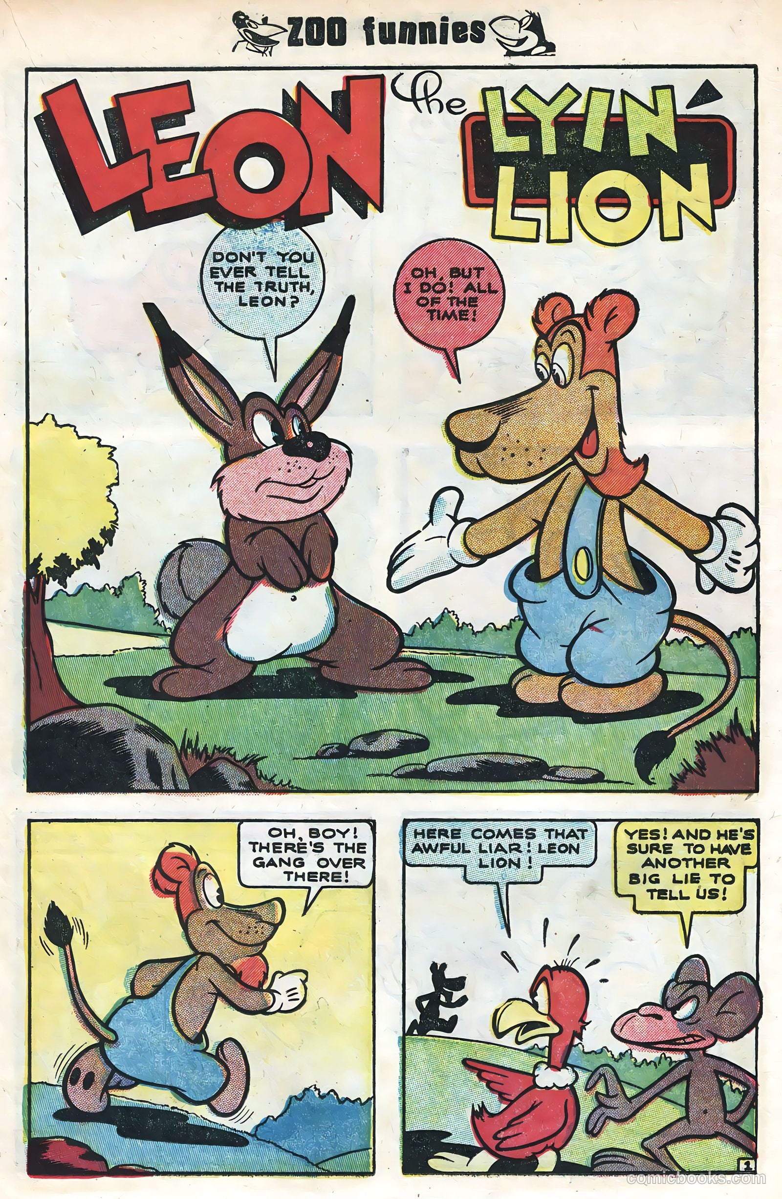 Zoo Funnies #1 — page 15 of 36