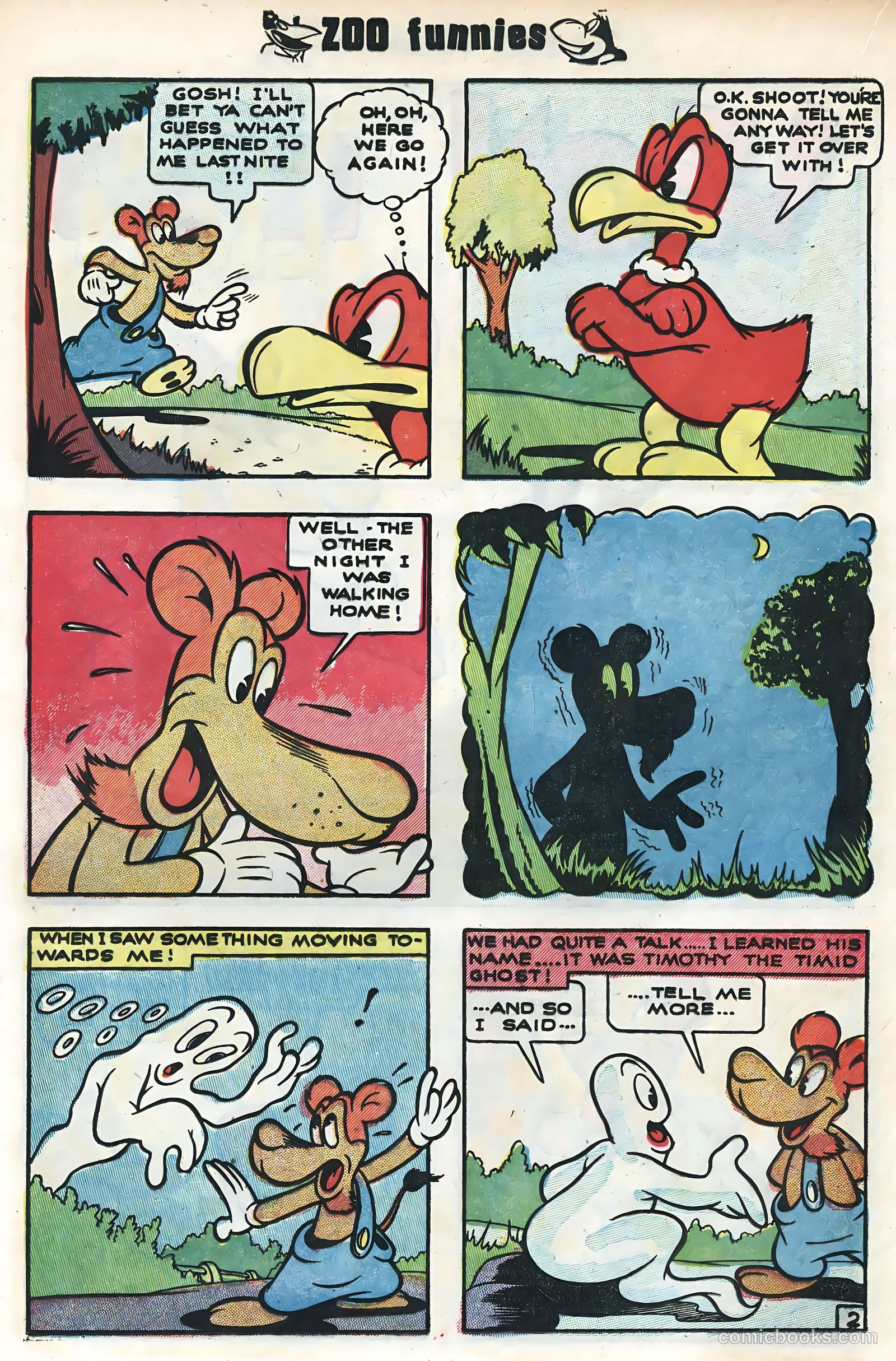 Zoo Funnies #1 — page 16 of 36