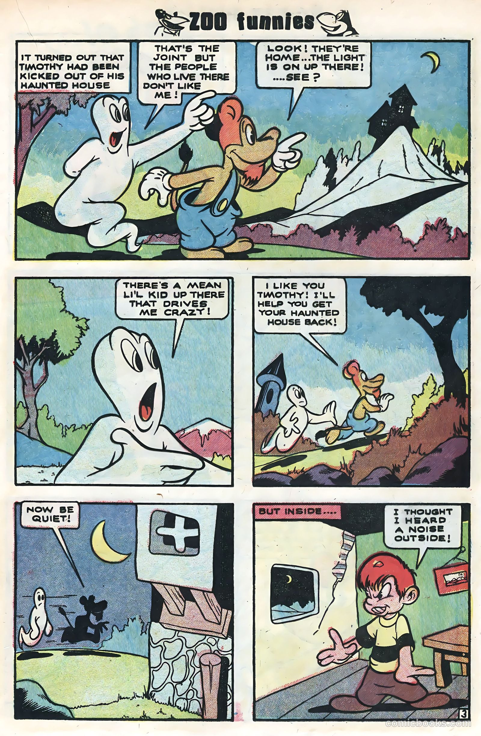 Zoo Funnies #1 — page 17 of 36