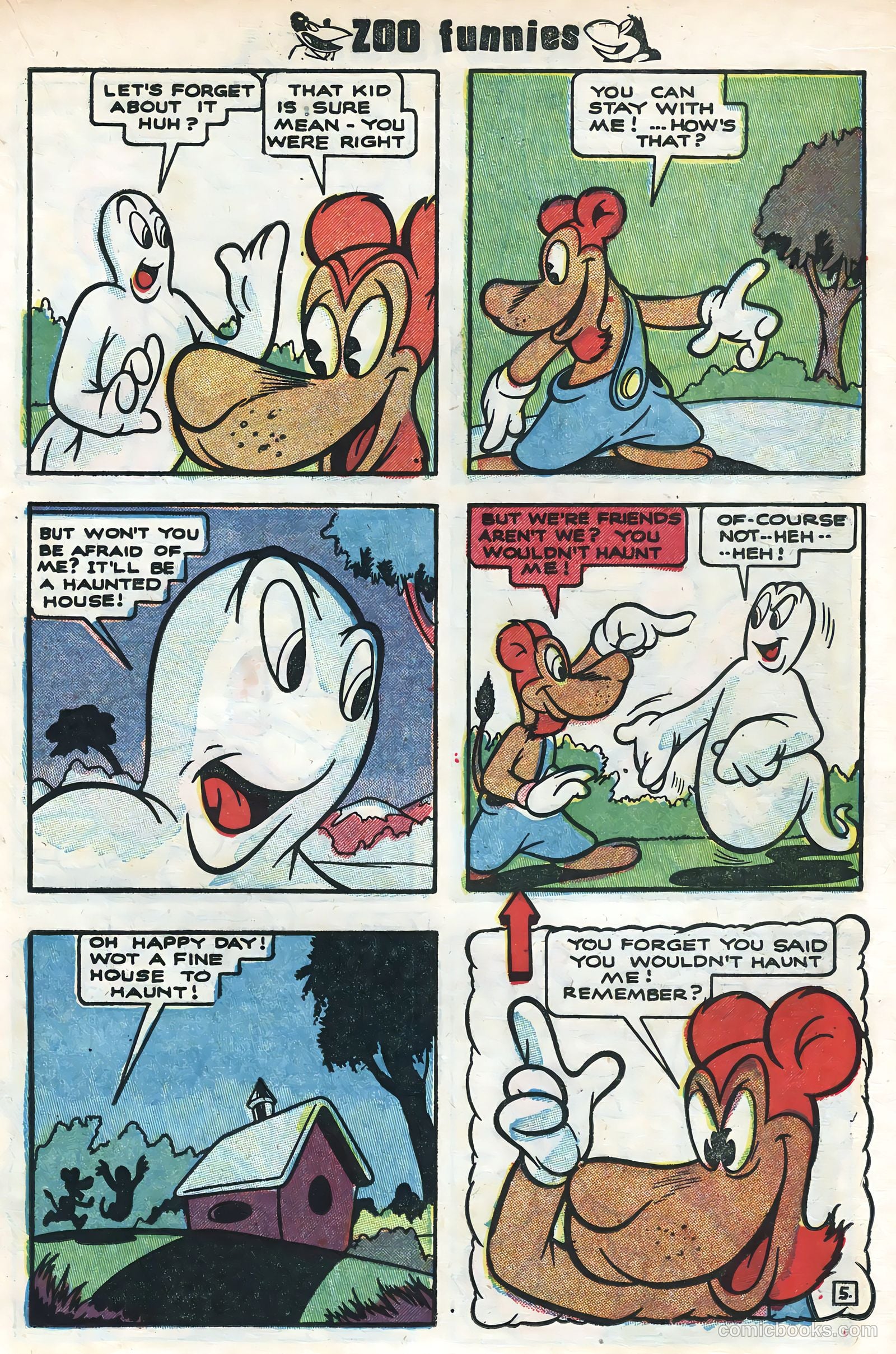 Zoo Funnies #1 — page 19 of 36
